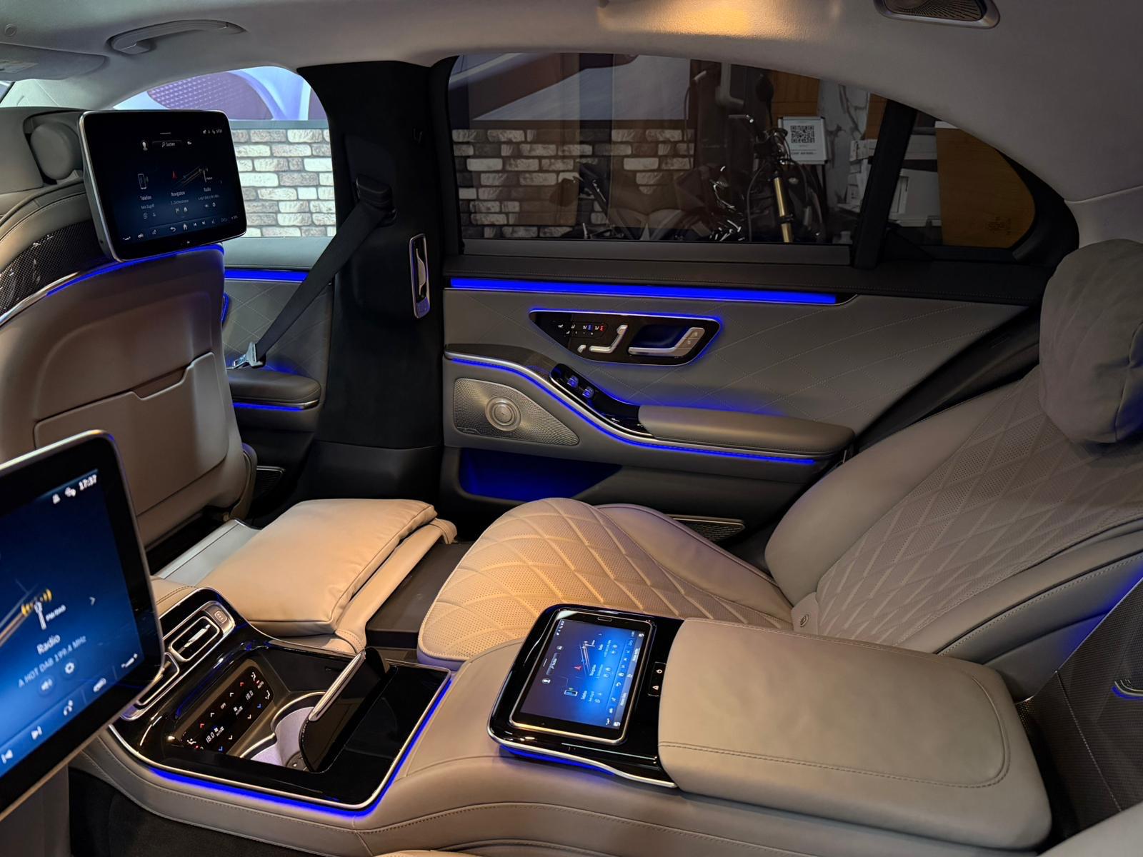 MERCEDES-BENZ S 500 L 4Matic Limited Silver&Black BRABUS Performance 9G-Tronic 2Jahre Garantie & Gratisservice-image-13