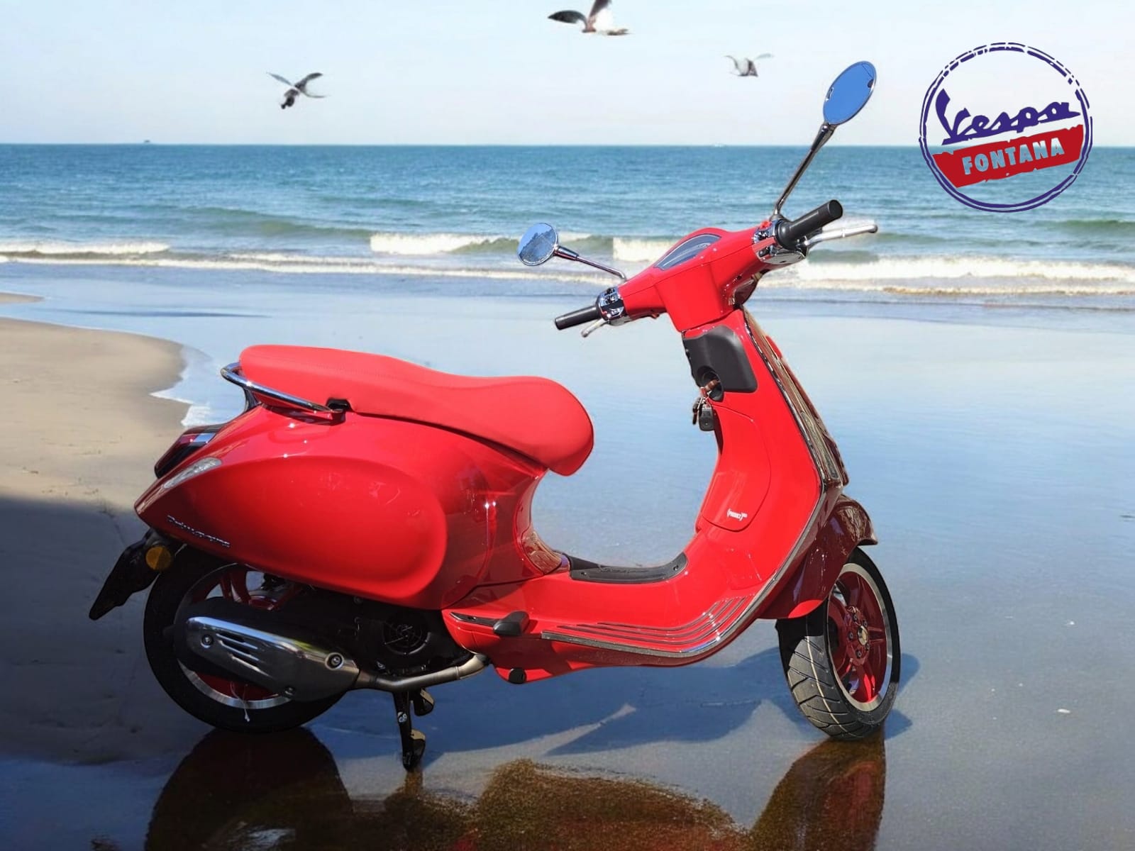 PIAGGIO Vespa 125 Primavera Red-image-2