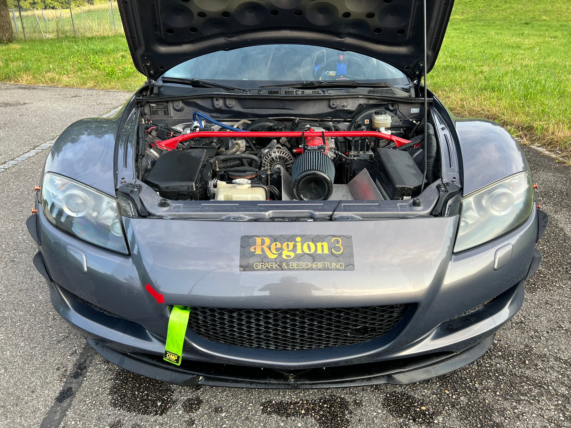 MAZDA RENNWAGEN !! RX-8 CHALLANGER "DRIFTER" VIEL UMGEBAUT !! LÄUFT GUT !! SEHR LEICHT !!-image-19