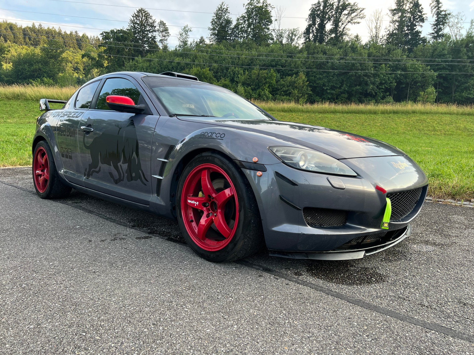 MAZDA RENNWAGEN !! RX-8 CHALLANGER "DRIFTER" VIEL UMGEBAUT !! LÄUFT GUT !! SEHR LEICHT !!-image-5