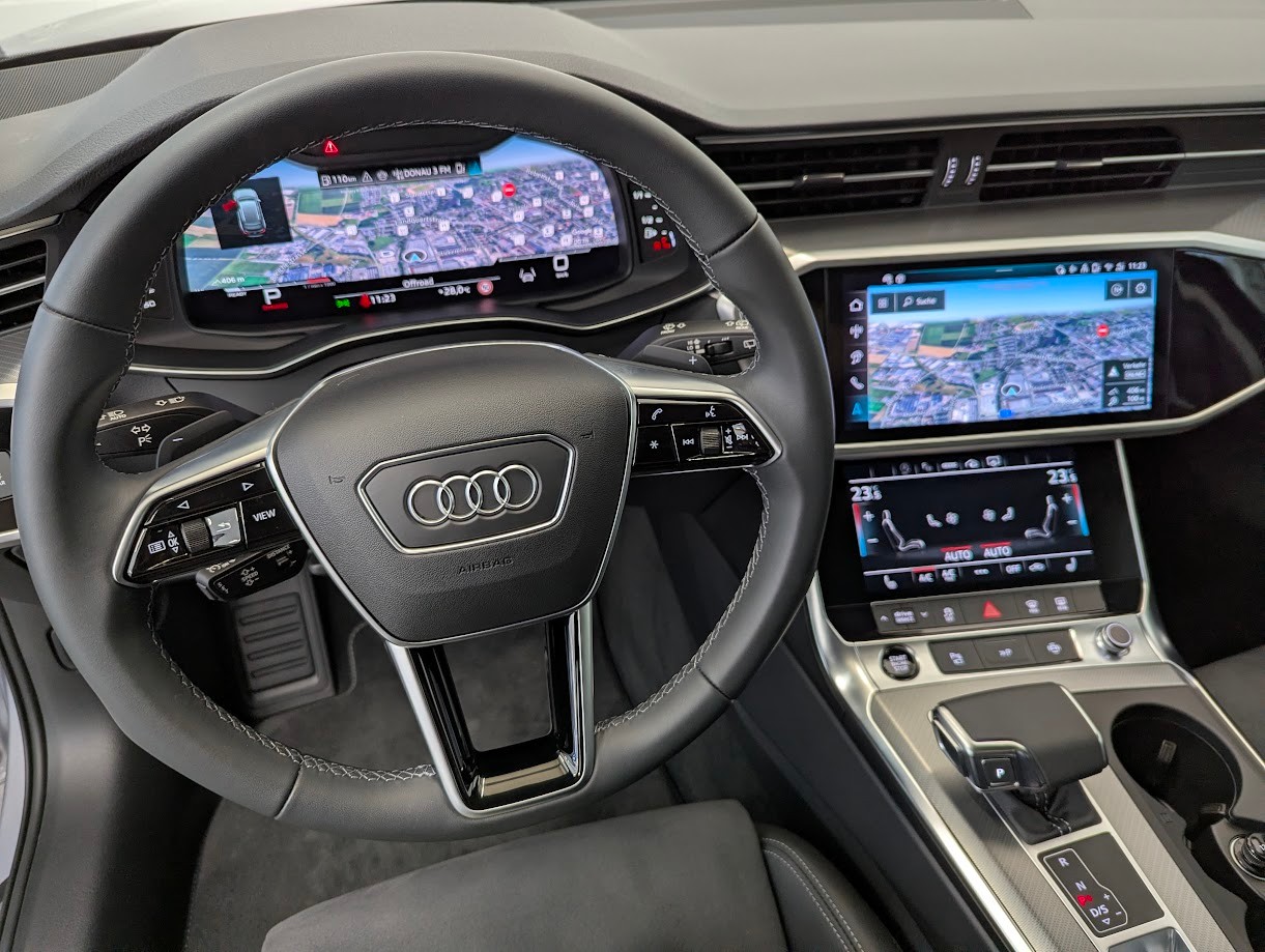 AUDI A6 Avant 3.0 V6 50 TDI S Line quattro T-Tronic*5J GAR ALL-BLACK SPORTSITZE MATRIX 360CAM AHK 2'000KG-image-7