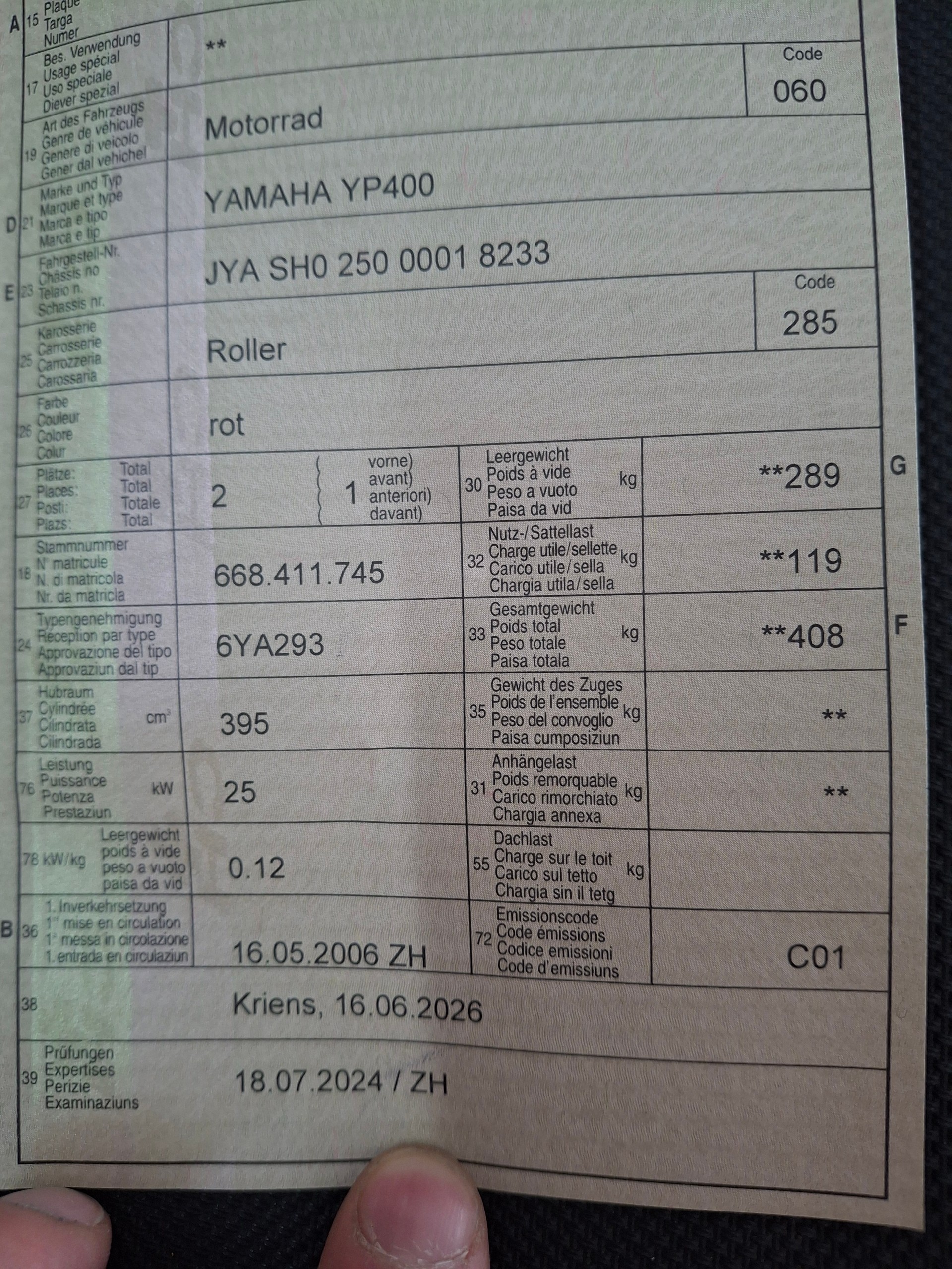 YAMAHA Majesty YP 400-image-7