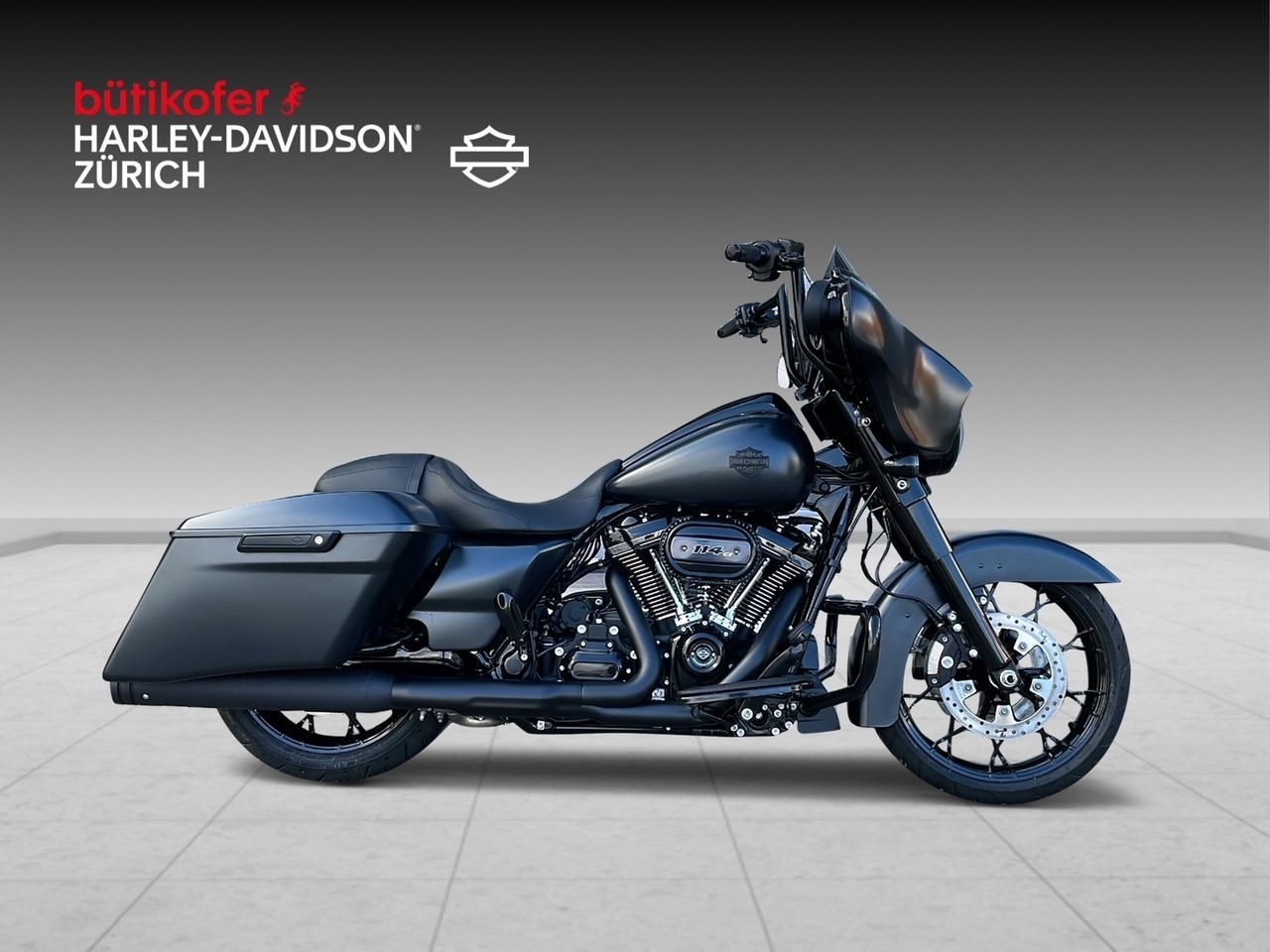 HARLEY-DAVIDSON FLHXS Street Glide Special Black Finish 114