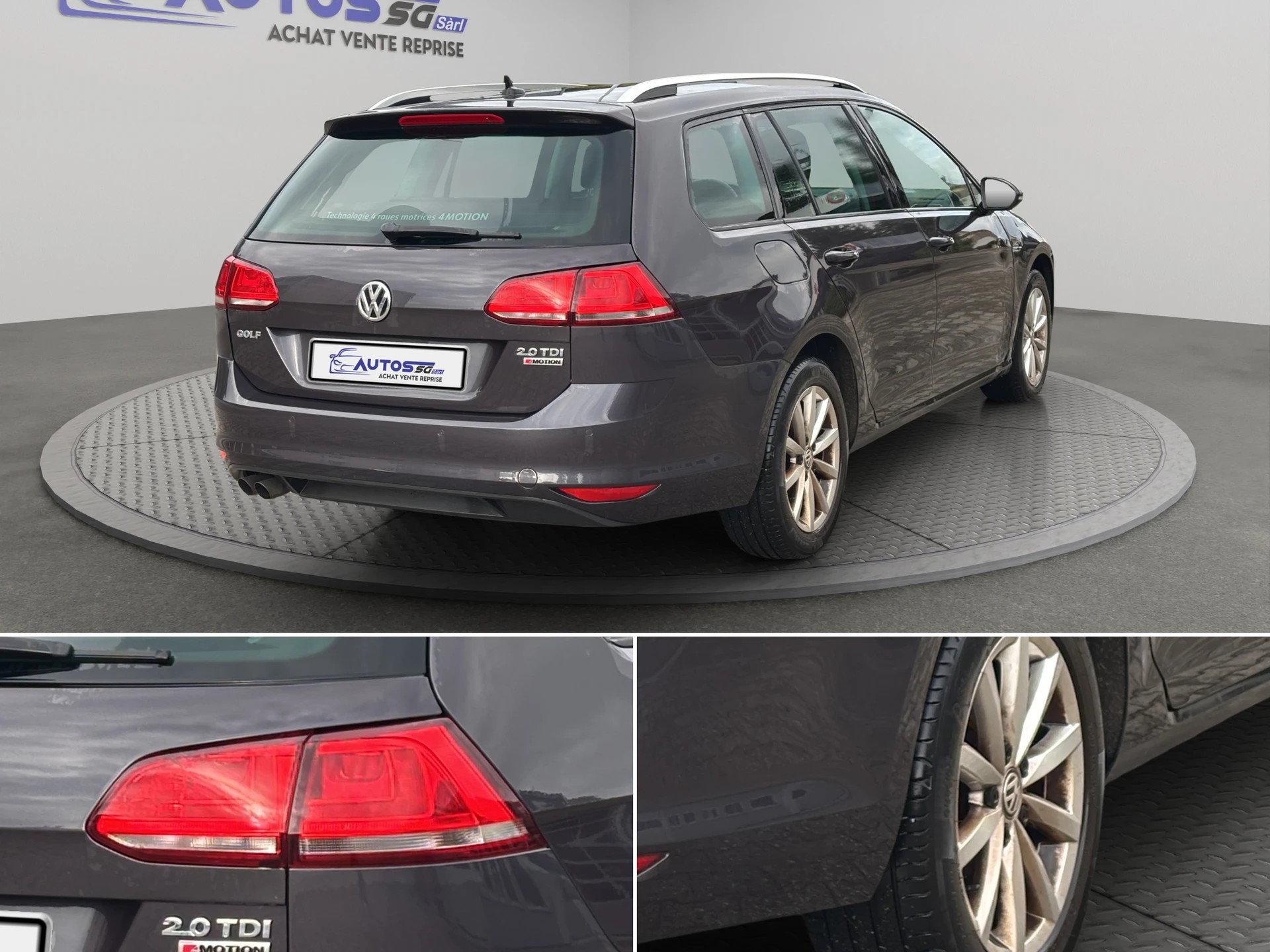 VW Golf Variant 2.0 TDI Lounge 4Motion-image-7