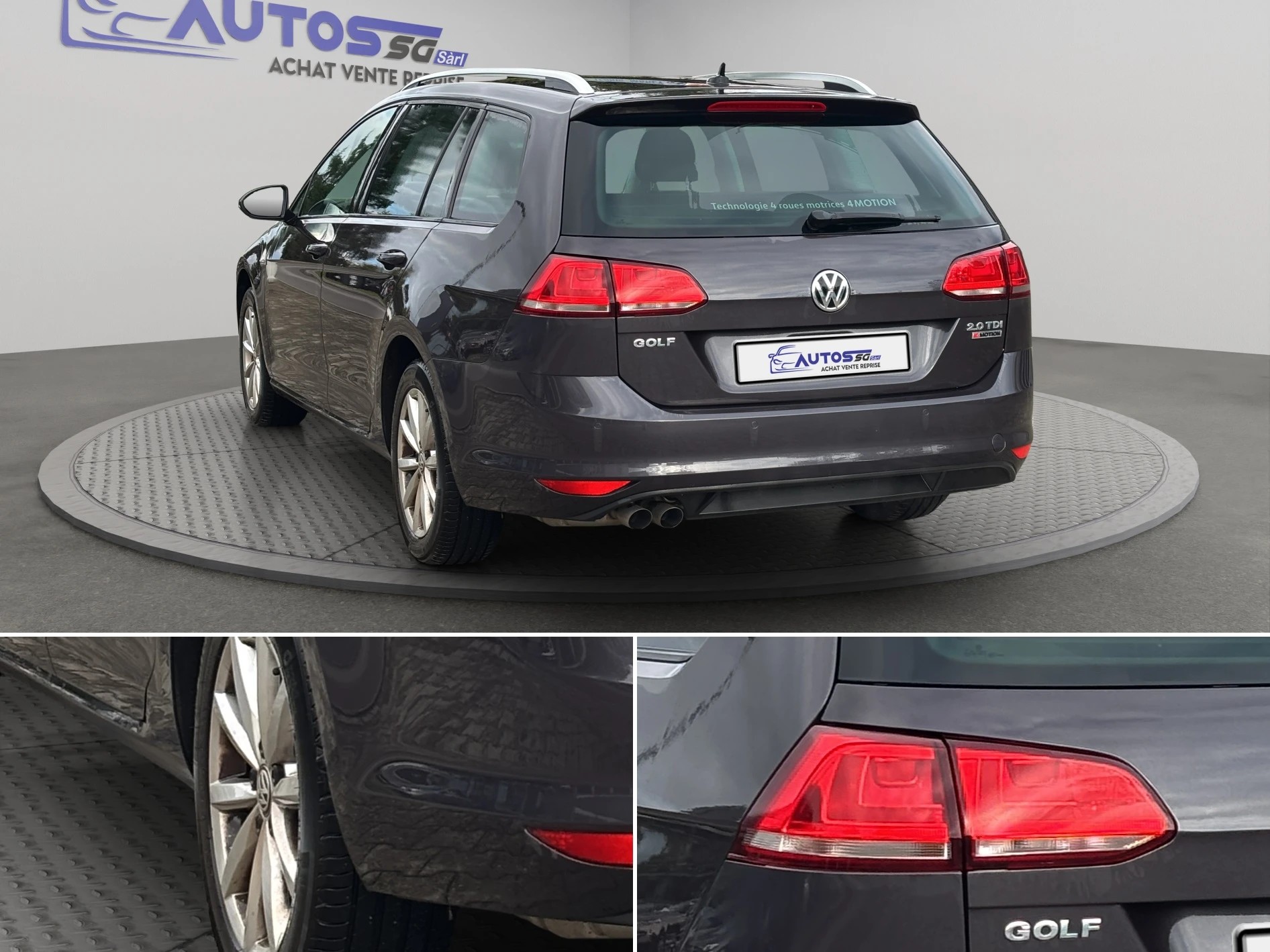 VW Golf Variant 2.0 TDI Lounge 4Motion-image-8