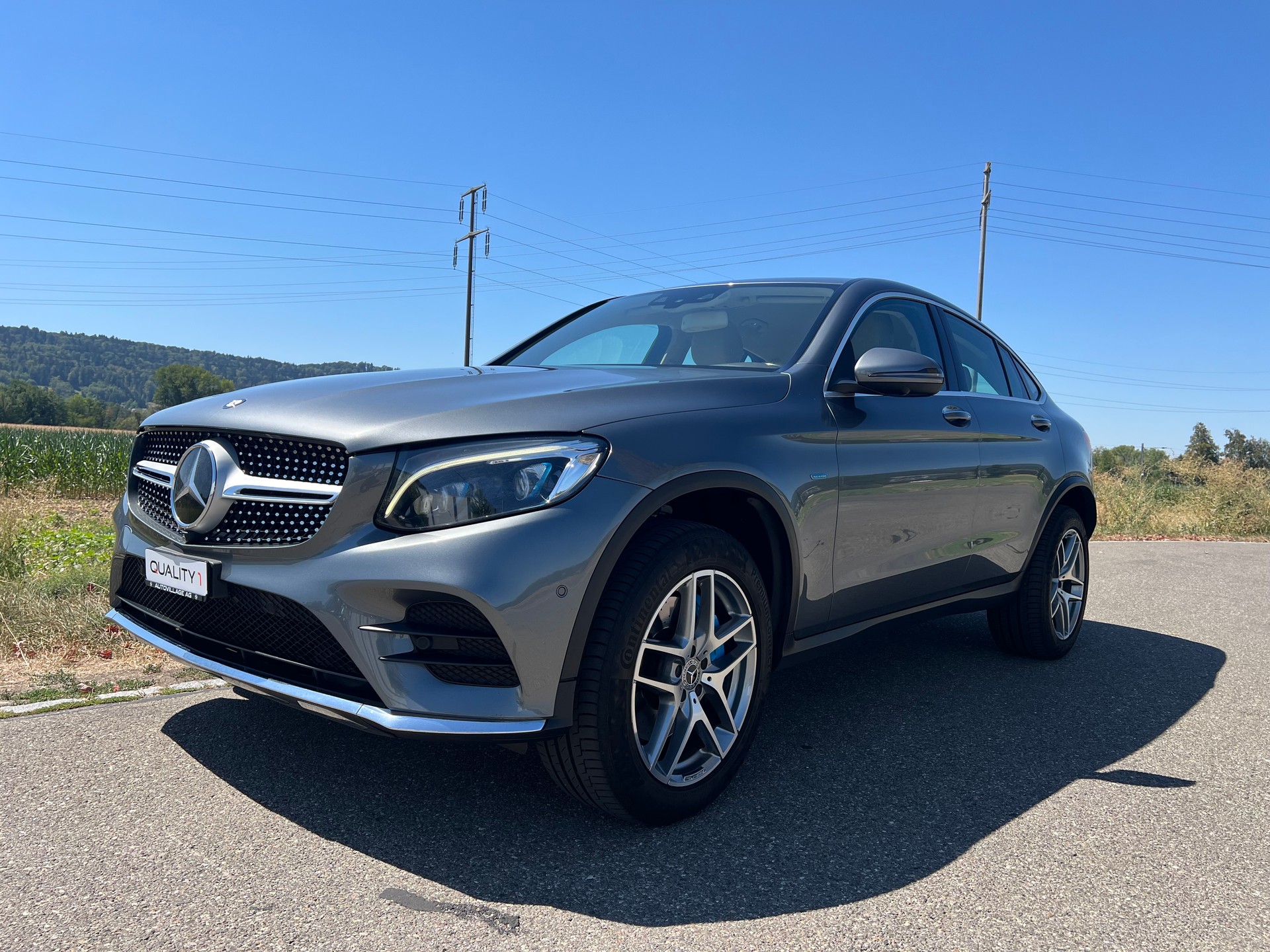 MERCEDES-BENZ GLC Coupé 350 e AMG Line 4Matic- 360°-Kamera-7G-Tronic-showroom-element-1