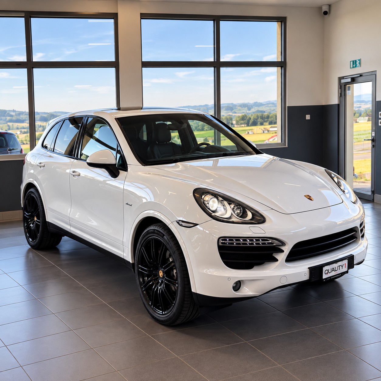 PORSCHE S Diesel-showroom-element-2