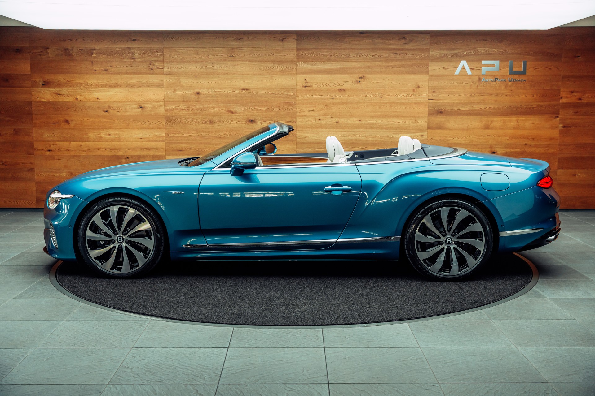 BENTLEY Continental GTC 4.0 V8 PHEV Azure Topaz Blue-image-7