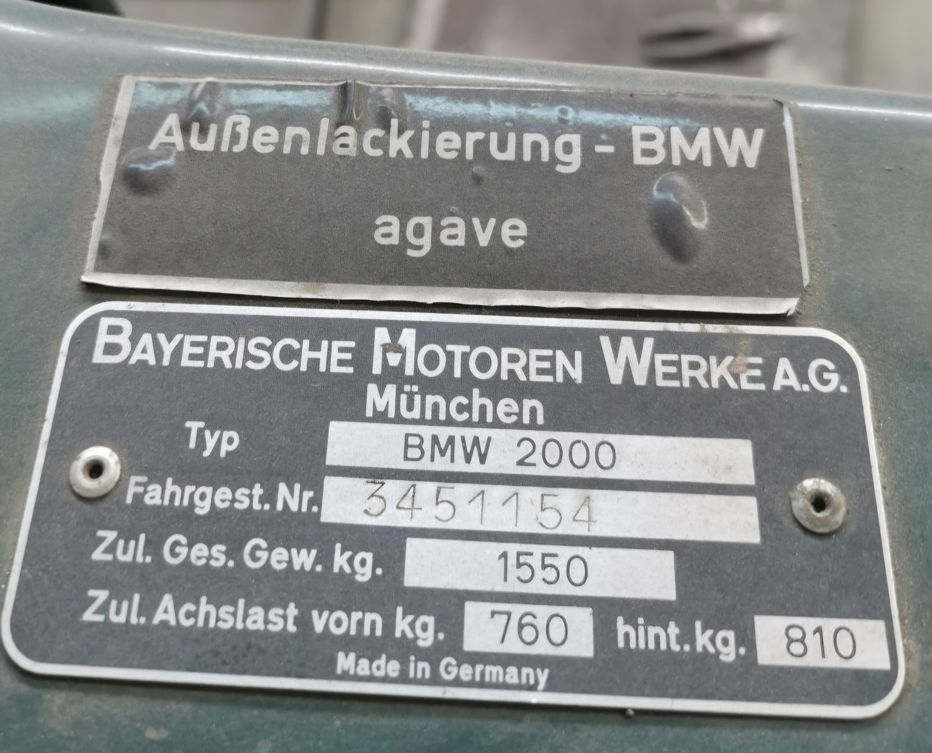 BMW 1800 Neue Klasse,Veteran,Originalzustand,Sehr selten-image-8