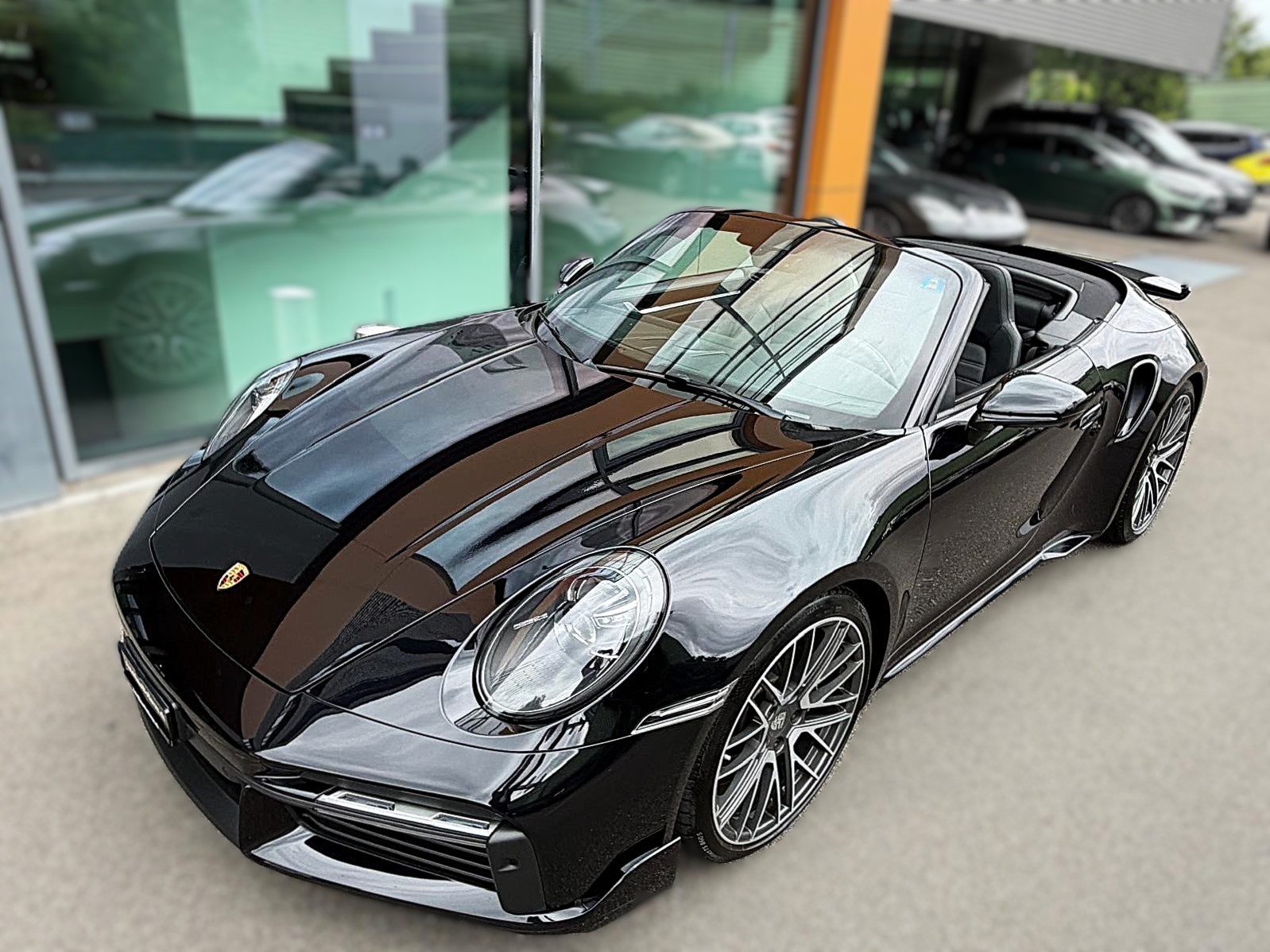 PORSCHE 911 Cabriolet 3.7 Turbo PDK / CH Auslieferung-showroom-element-2