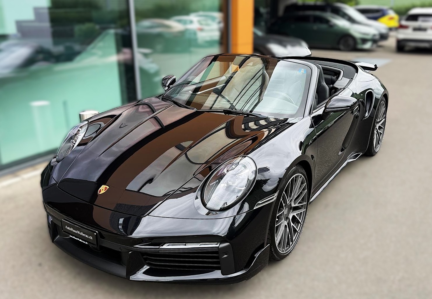 PORSCHE 911 Cabriolet 3.7 Turbo PDK / CH Auslieferung-showroom-element-1