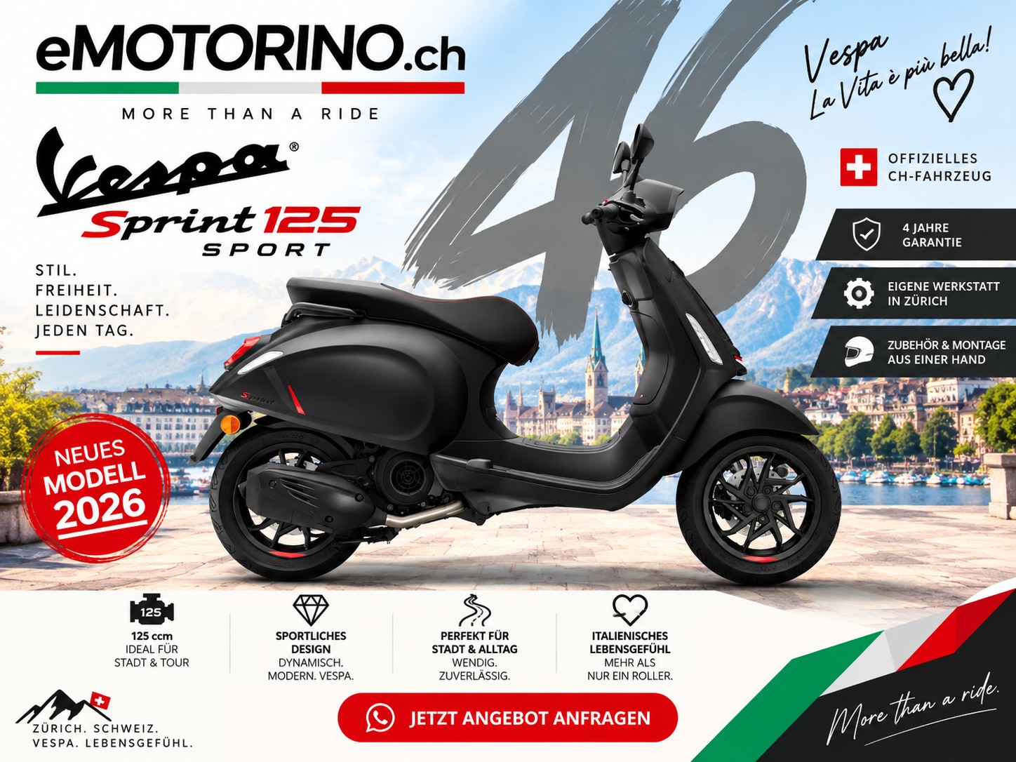 PIAGGIO Vespa 125 Sprint Sport E5+-image-1