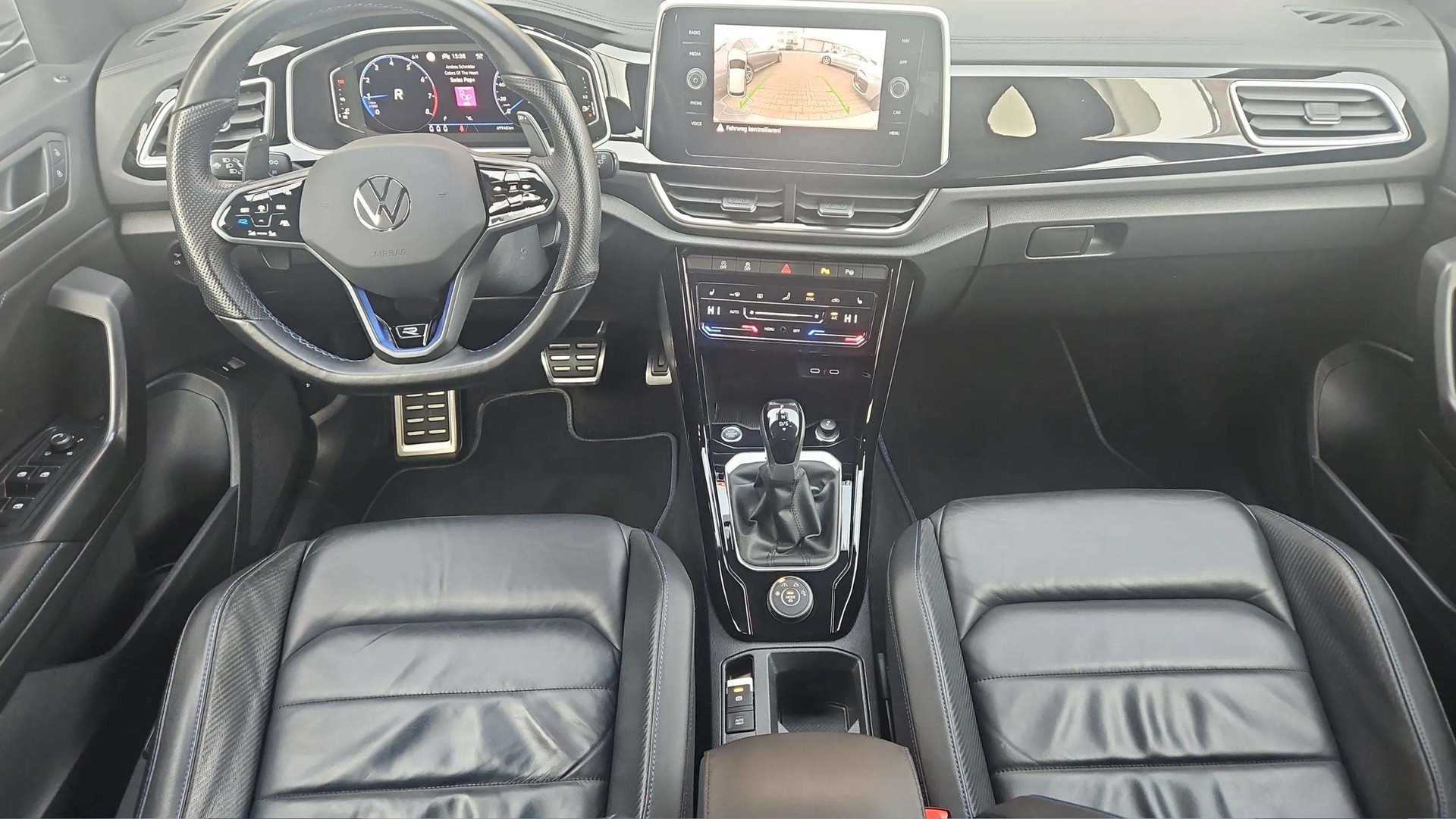 VW T-Roc 2.0 TSI R DSG 4Motion (Facelift) Black Style mit El. Ledersitze & AHK-image-9