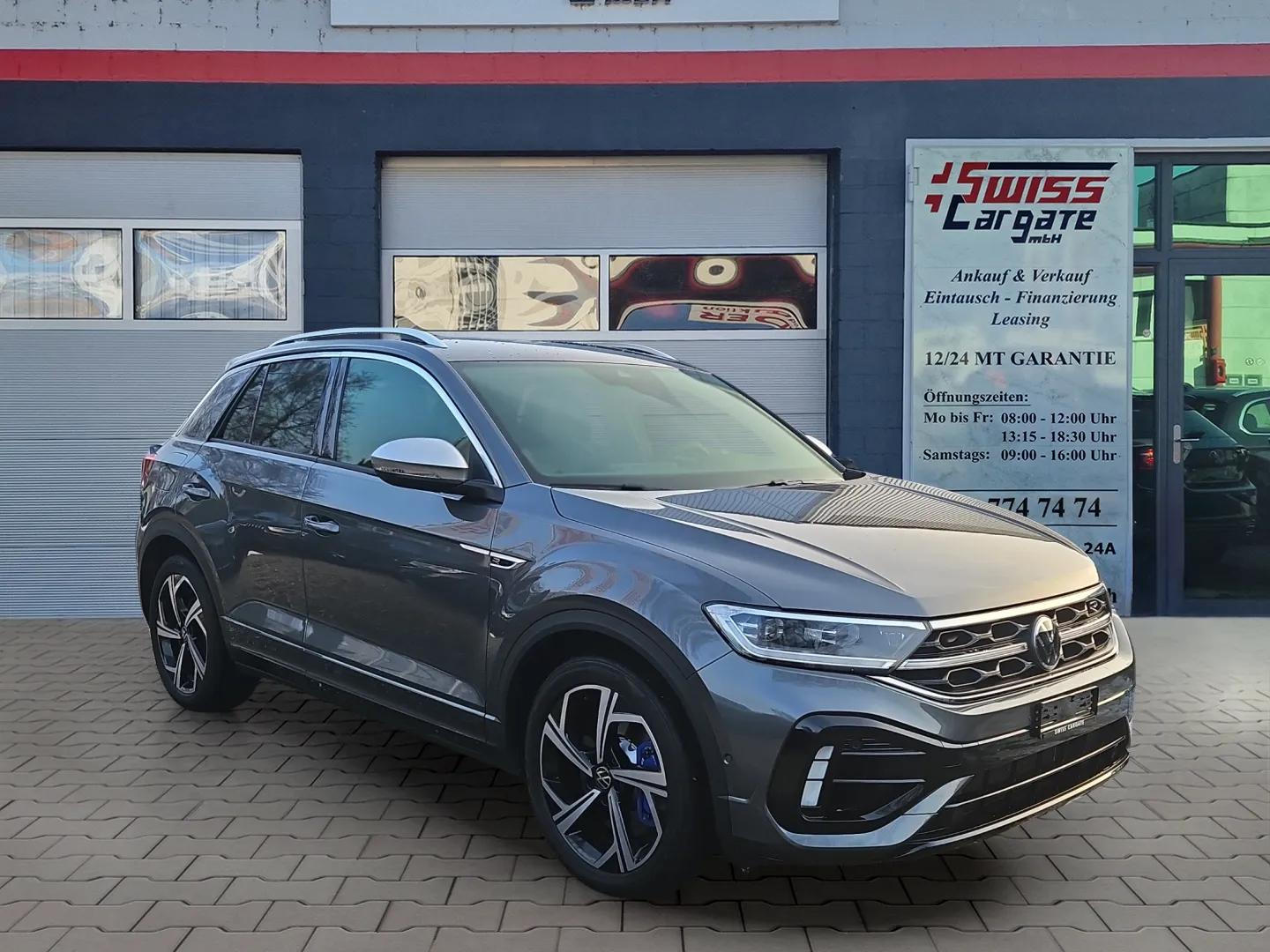 VW T-Roc 2.0 TSI R DSG 4Motion (Facelift) Black Style mit El. Ledersitze & AHK-showroom-element-1