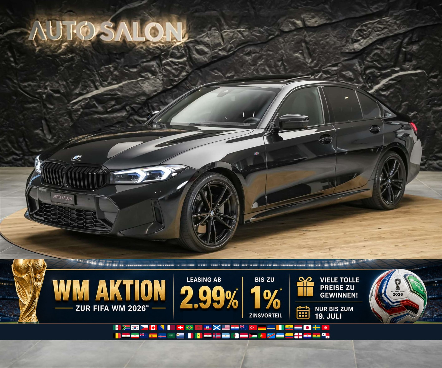 BMW 330i xDrive Steptronic M Sport Pro *Panorama*El. Sitze mit Memory*Head-Up*Harman/Kardon*-image-0