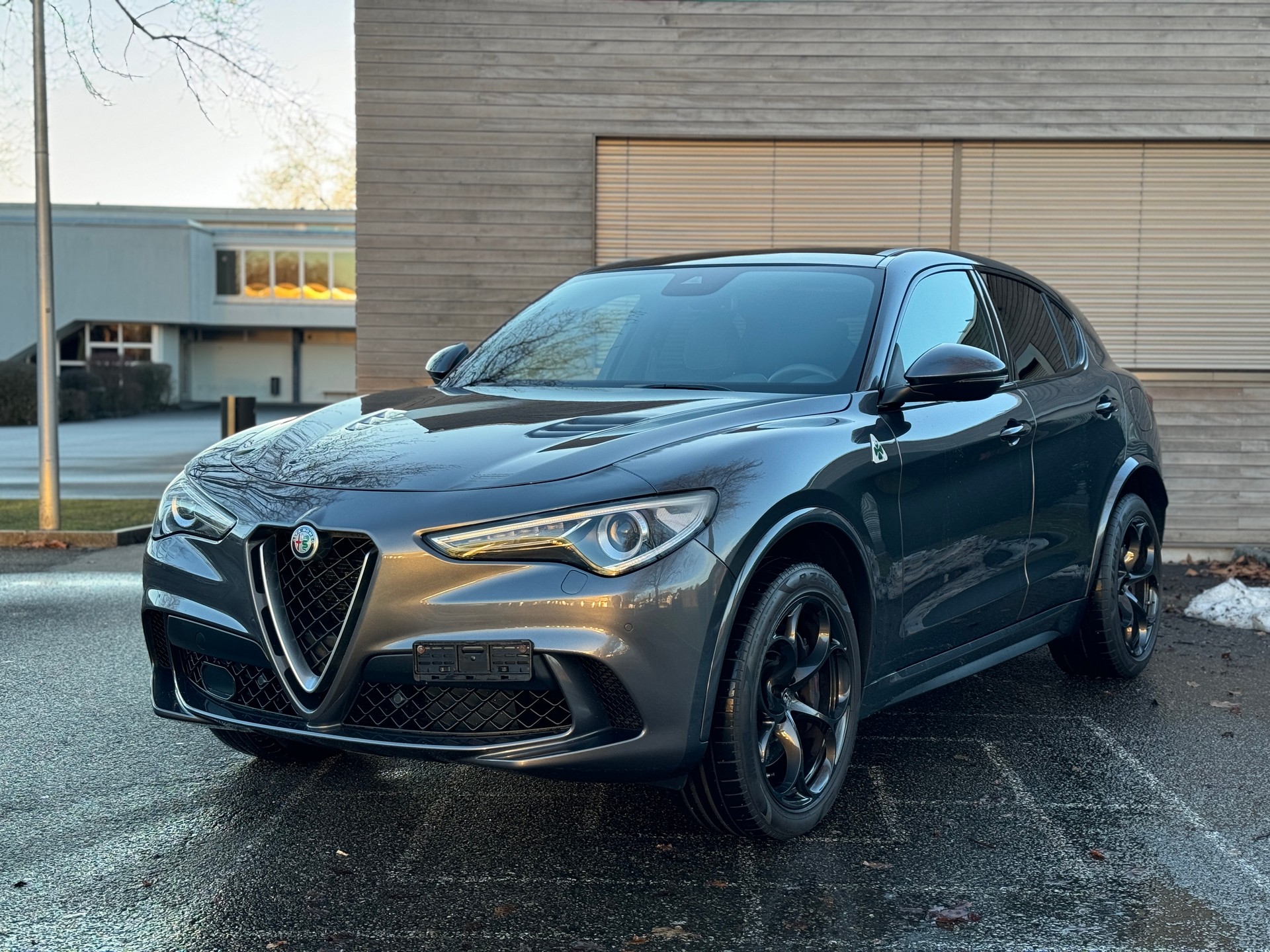 ALFA ROMEO Stelvio 2.9 V6 Quadrifoglio Q4 Automatic GREY 399.-- pro Monat