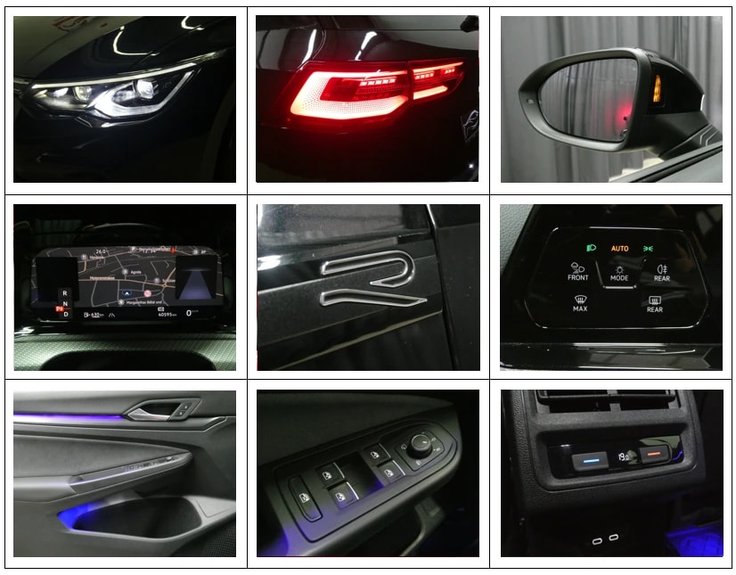 VW Golf Variant 2.0 TDI R-Line DSG - Black Style - IQ Light - Navi - Leder/Alcantara - Sportsitze - Ambiente - 150 PS-image-17