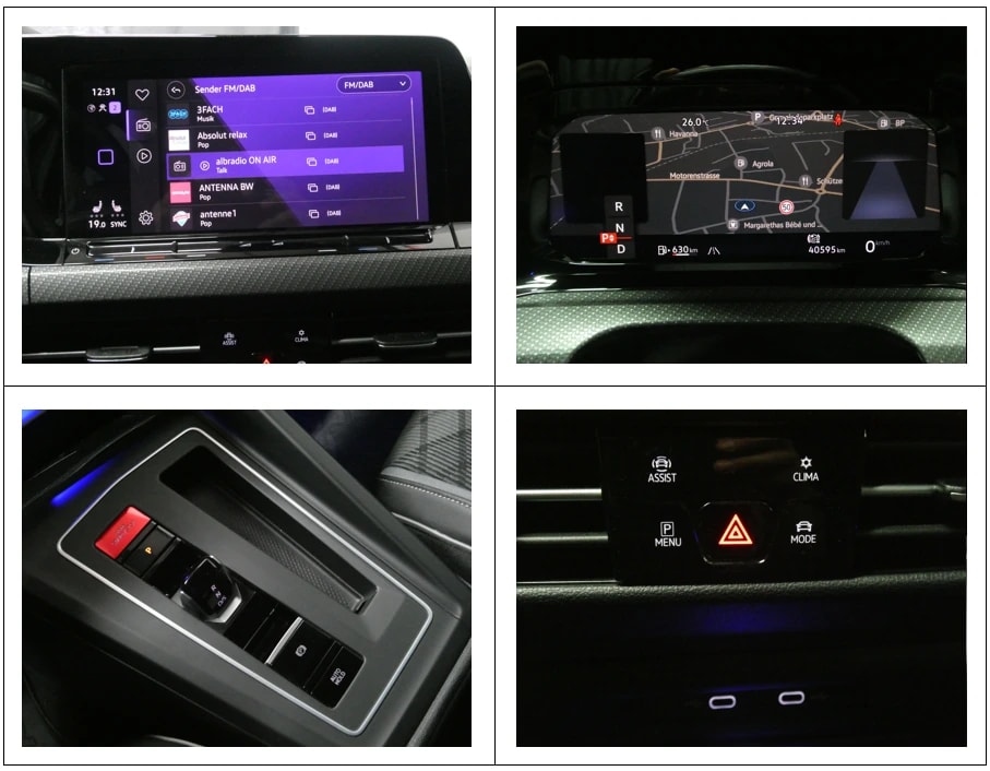 VW Golf Variant 2.0 TDI R-Line DSG - Black Style - IQ Light - Navi - Leder/Alcantara - Sportsitze - Ambiente - 150 PS-image-16