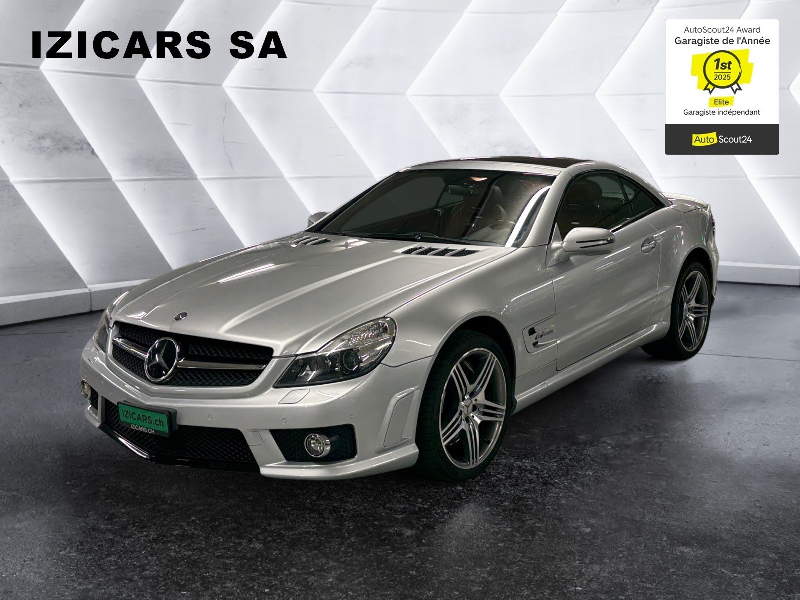 MERCEDES-BENZ SL 63 AMG Speedshift MCT / 1 ere main / Toit Pano