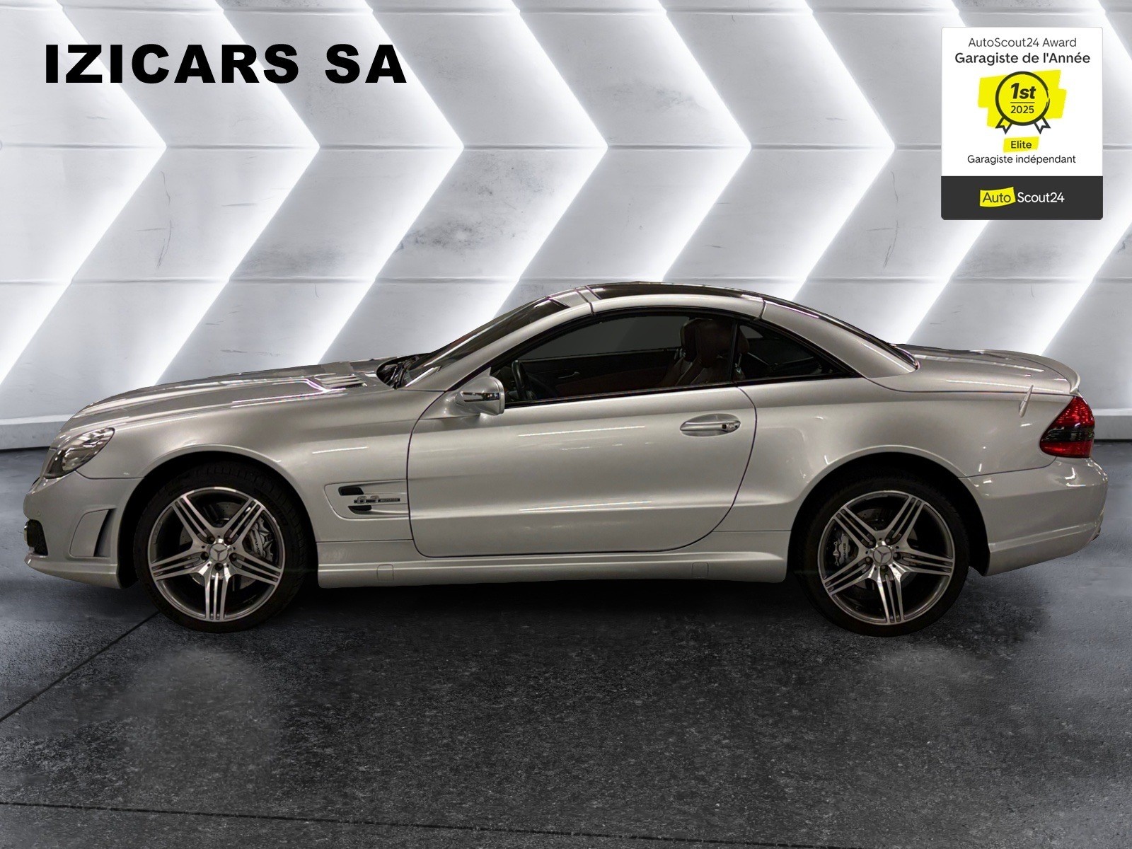 MERCEDES-BENZ SL 63 AMG Speedshift MCT / 1 ere main / Toit Pano-image-4