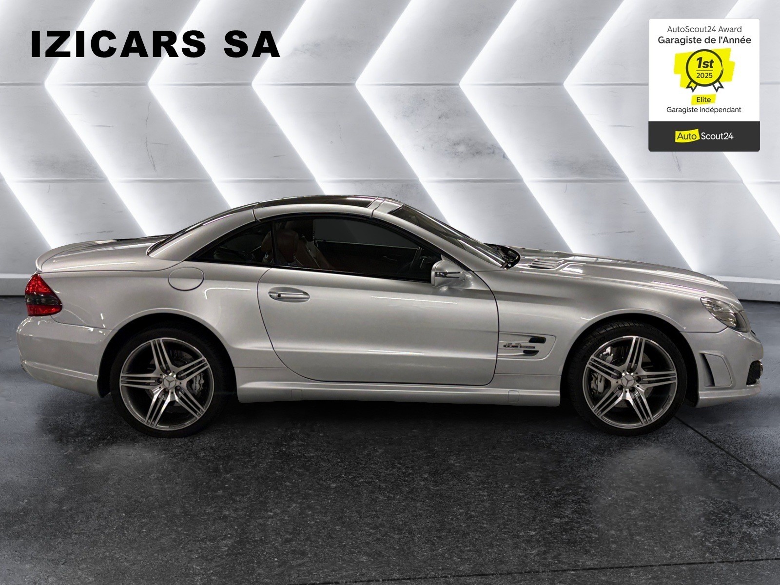 MERCEDES-BENZ SL 63 AMG Speedshift MCT / 1 ere main / Toit Pano-image-8