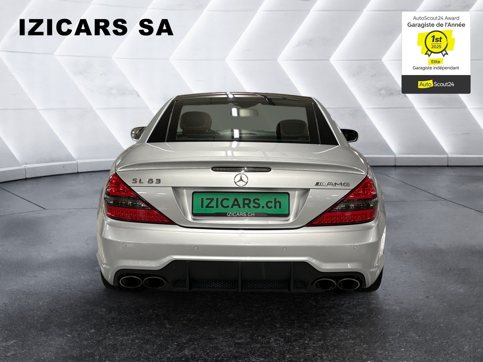 MERCEDES-BENZ SL 63 AMG Speedshift MCT / 1 ere main / Toit Pano-image-6