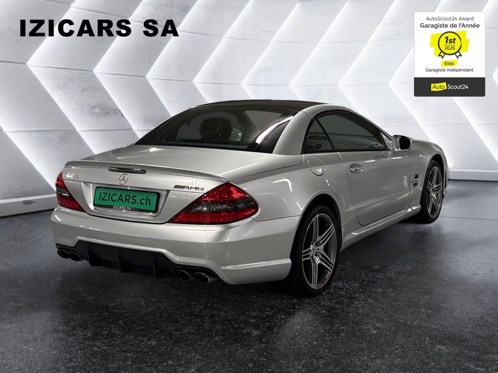MERCEDES-BENZ SL 63 AMG Speedshift MCT / 1 ere main / Toit Pano-image-7