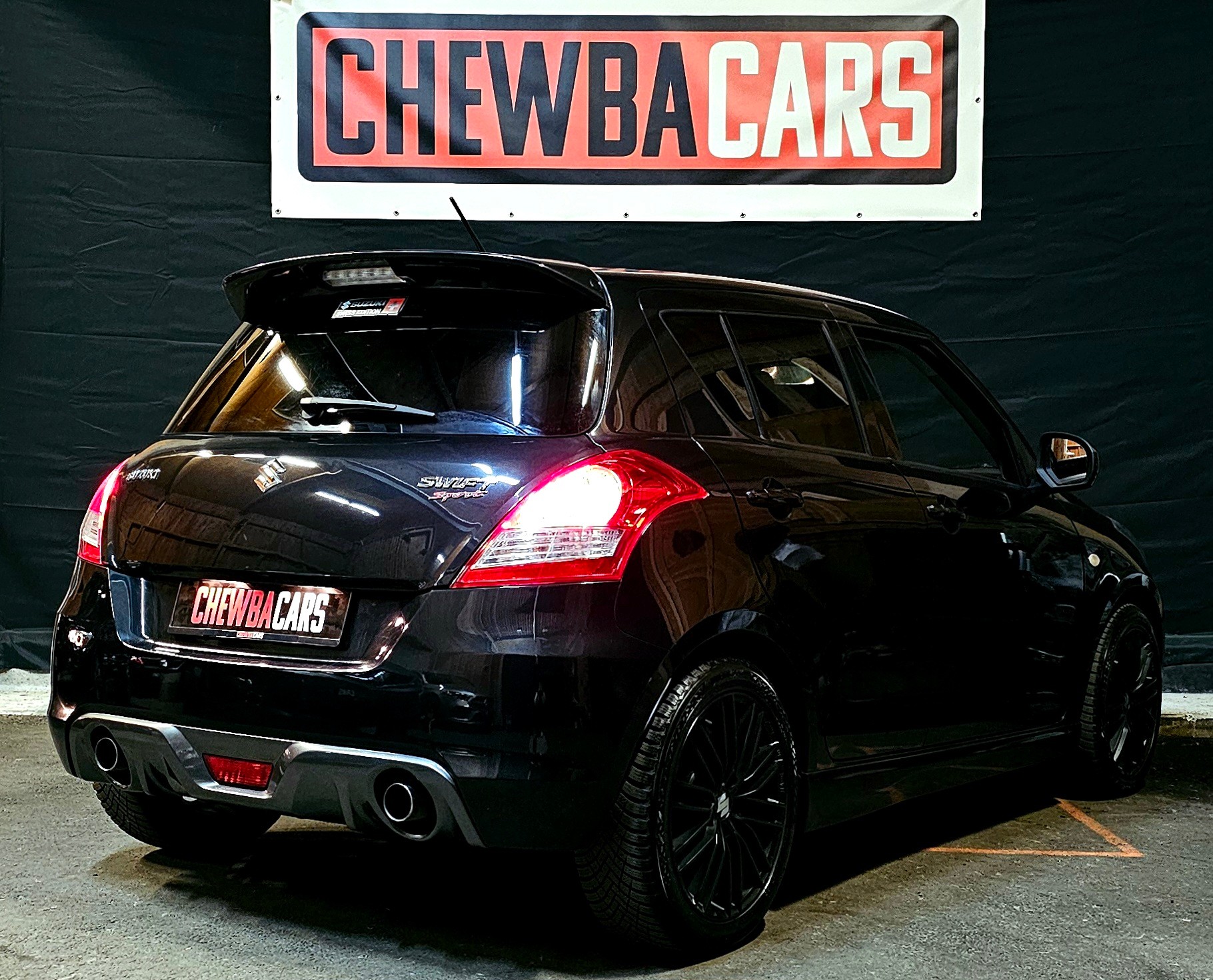 SUZUKI Swift 1.6i 16V Sport Sergio Cellano FULL BLACK-image-10