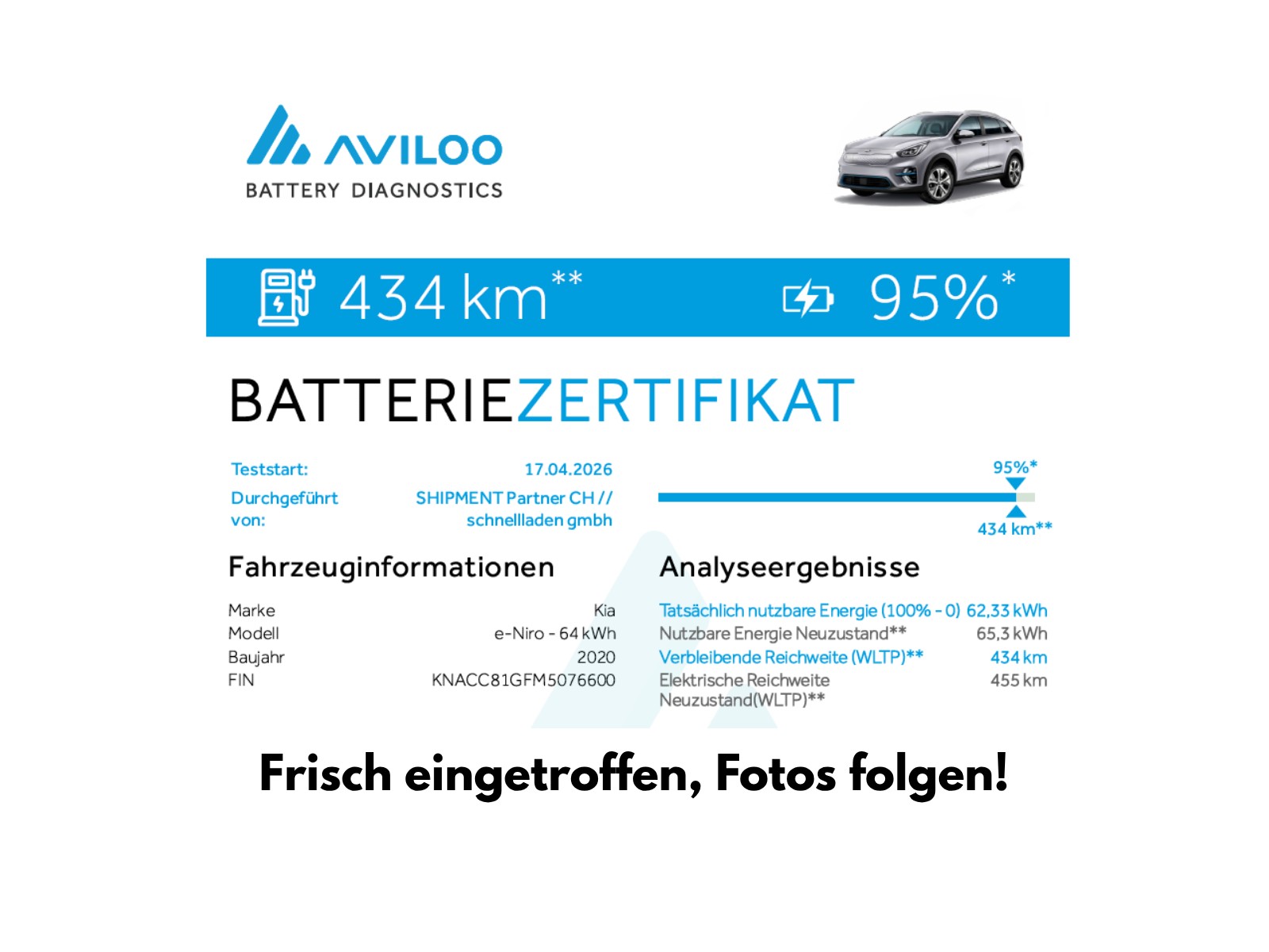 KIA e Niro 64 kWh Style
