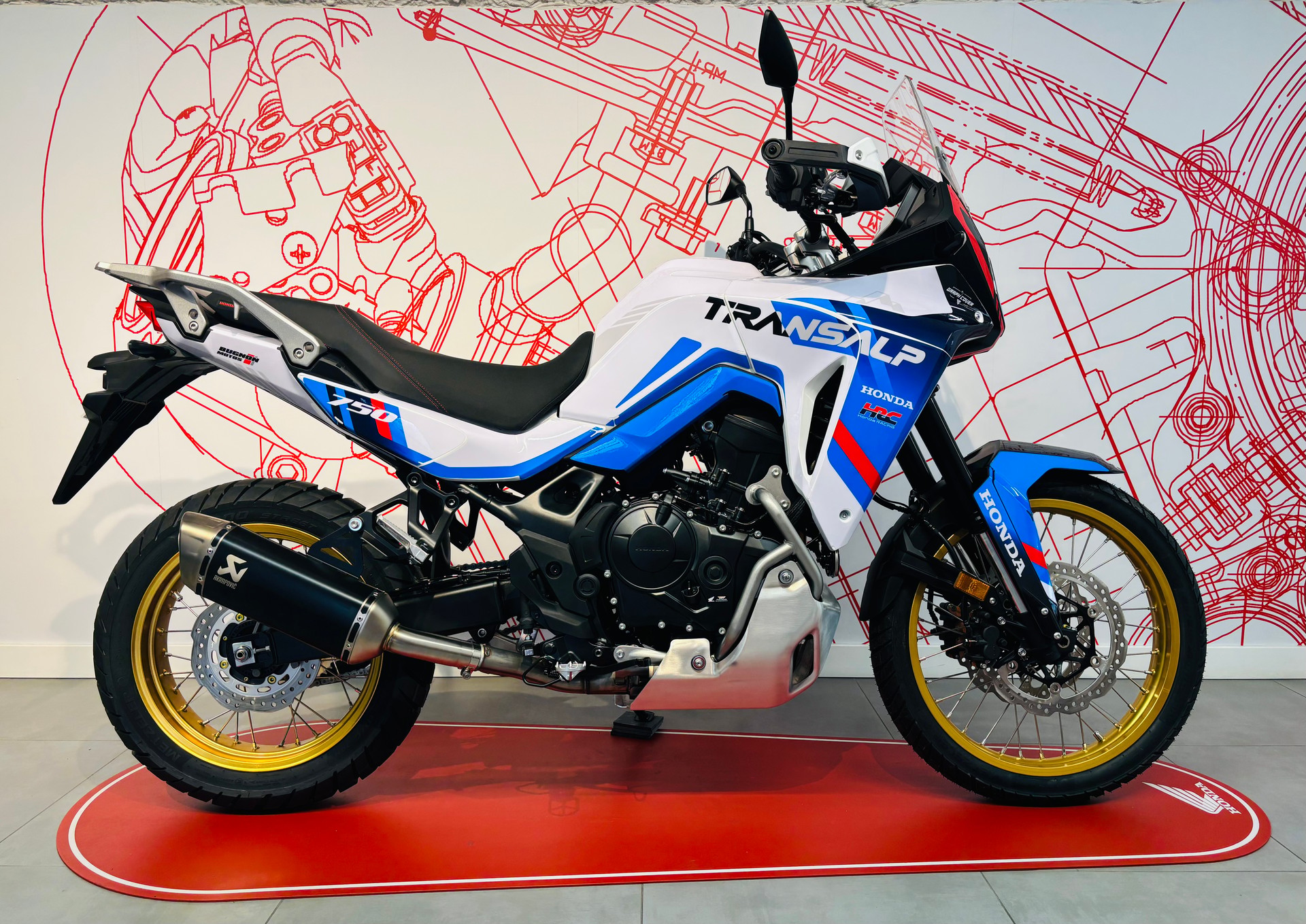 HONDA HRC Transalp 750 by BUGNON MOTOS-image-0