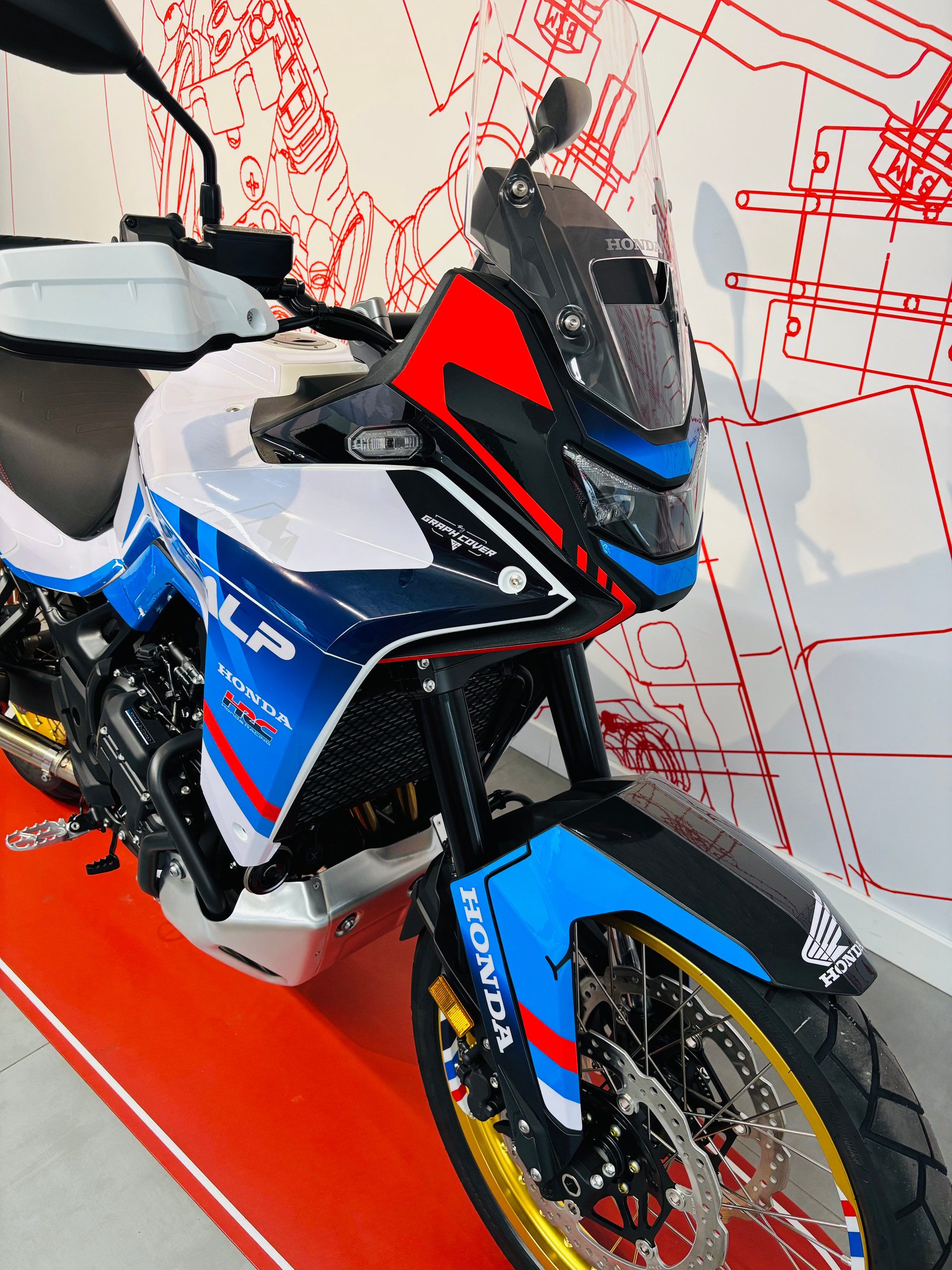 HONDA HRC Transalp 750 by BUGNON MOTOS E-Clutch-image-4
