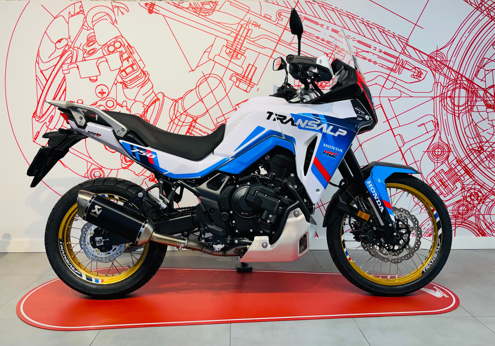 HONDA HRC Transalp 750 by BUGNON MOTOS E-Clutch-image-1