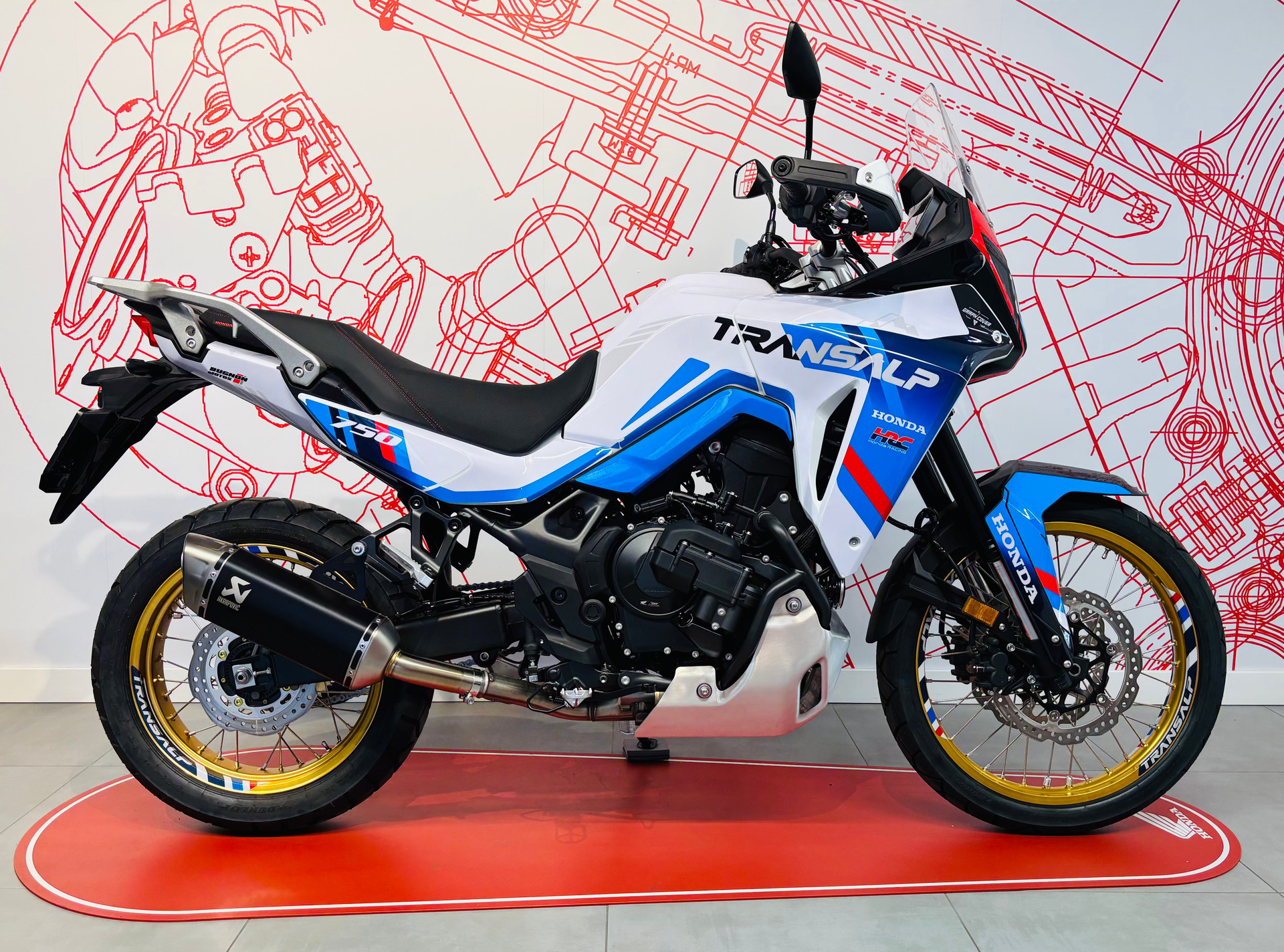 HONDA HRC Transalp 750 by BUGNON MOTOS E-Clutch-image-0