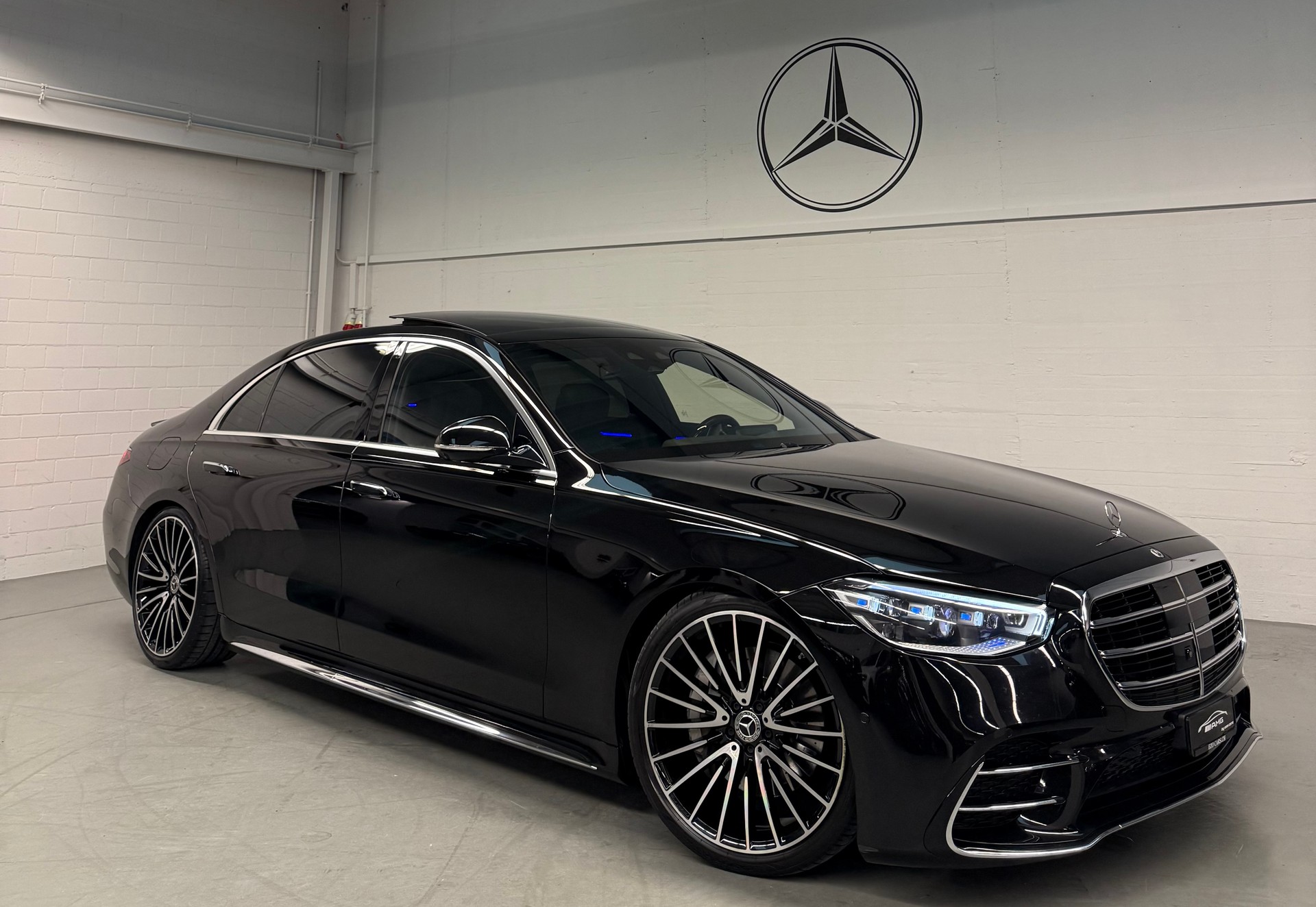 MERCEDES-BENZ S 400 d L 4Matic AMG Line 9G-Tronic Black Performance 2Jahre Garantie & Gratisservice-image-4