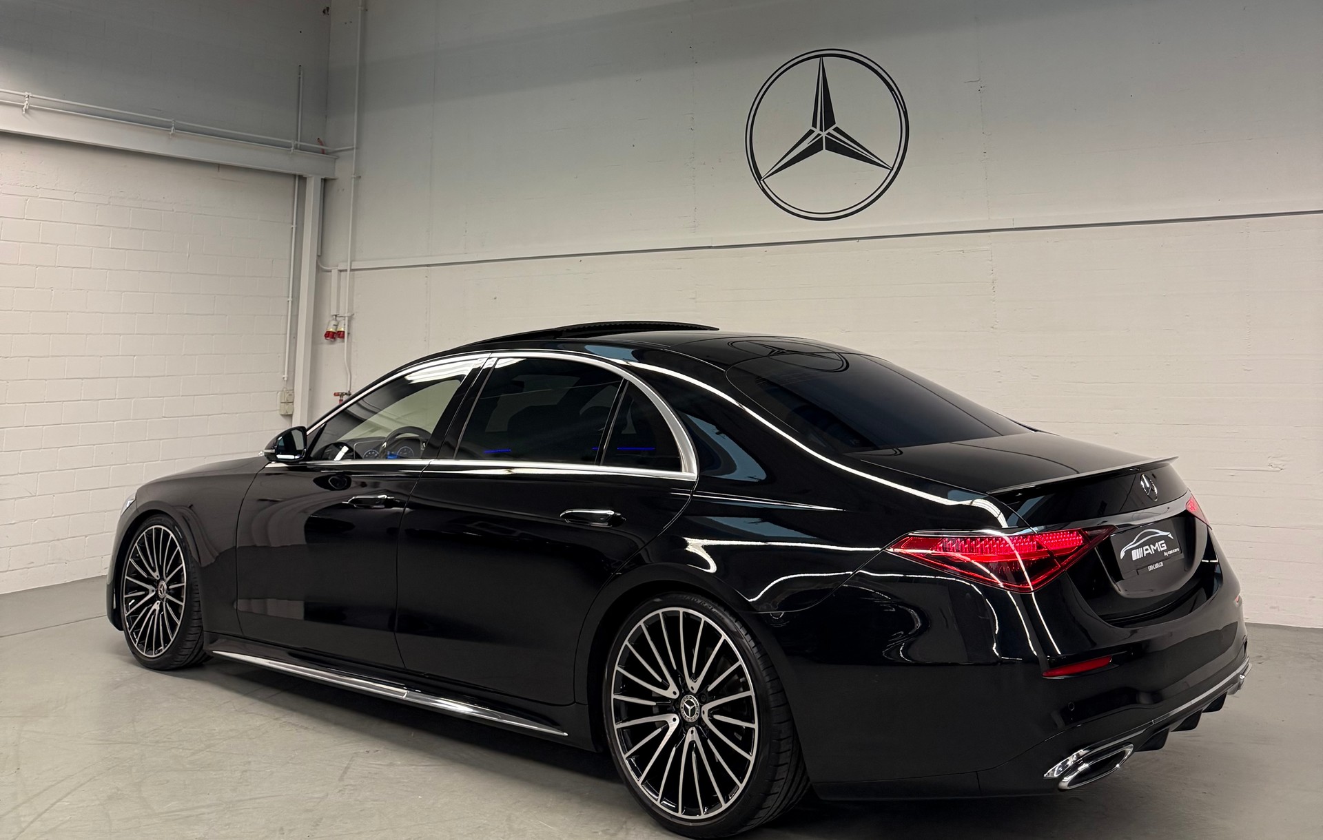 MERCEDES-BENZ S 400 d L 4Matic AMG Line 9G-Tronic Black Performance 2Jahre Garantie & Gratisservice-image-6