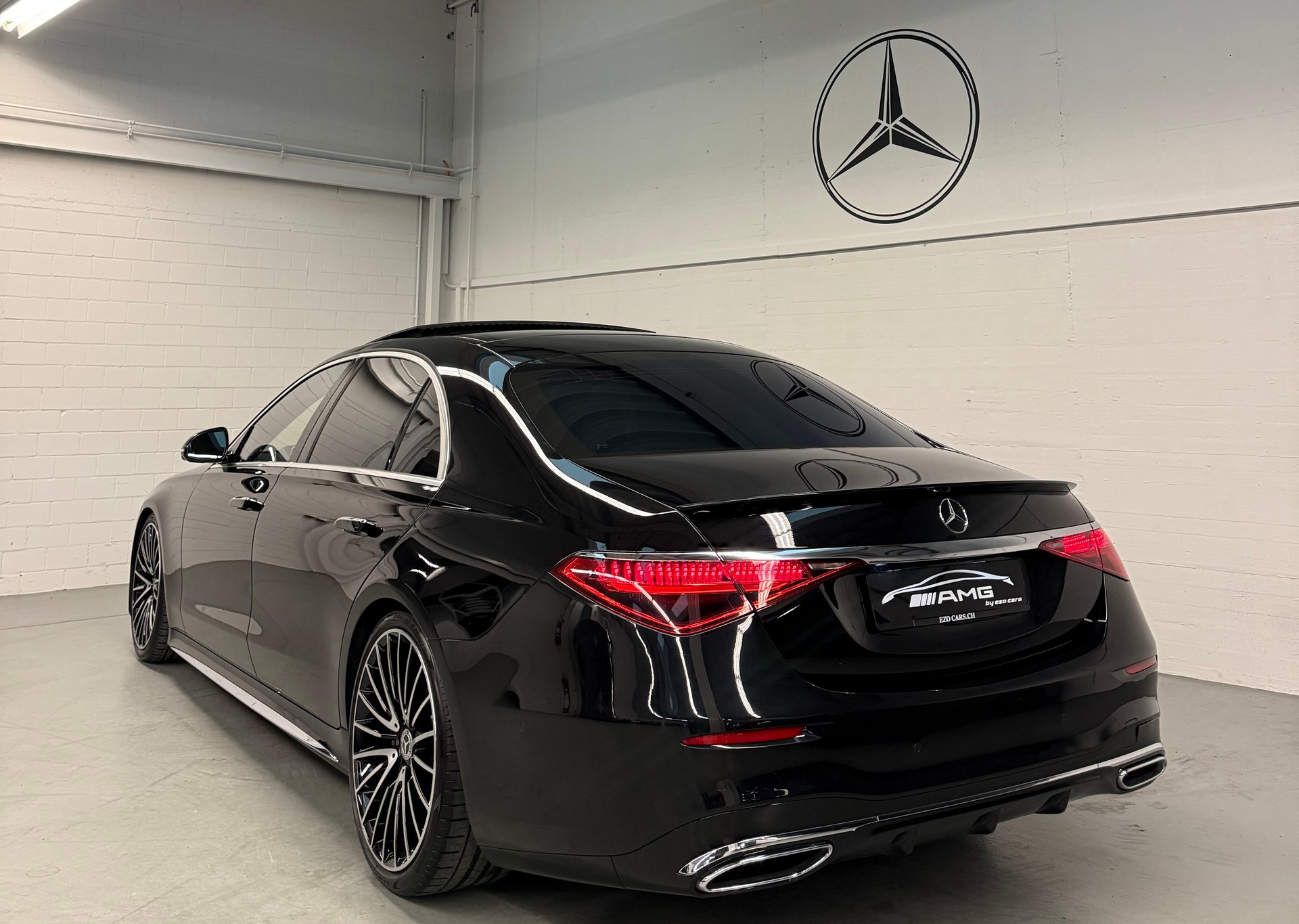 MERCEDES-BENZ S 400 d L 4Matic AMG Line 9G-Tronic Black Performance 2Jahre Garantie & Gratisservice-image-7