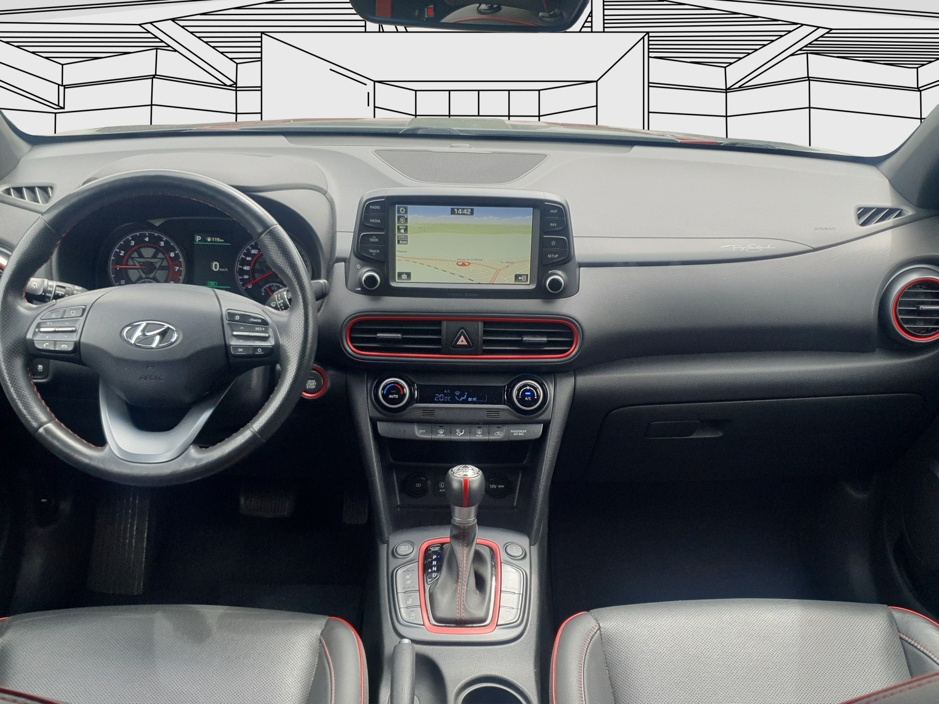 HYUNDAI Kona Iron Man Edition 4x4 1.6 T-GDi Auto. Crochet-image-6