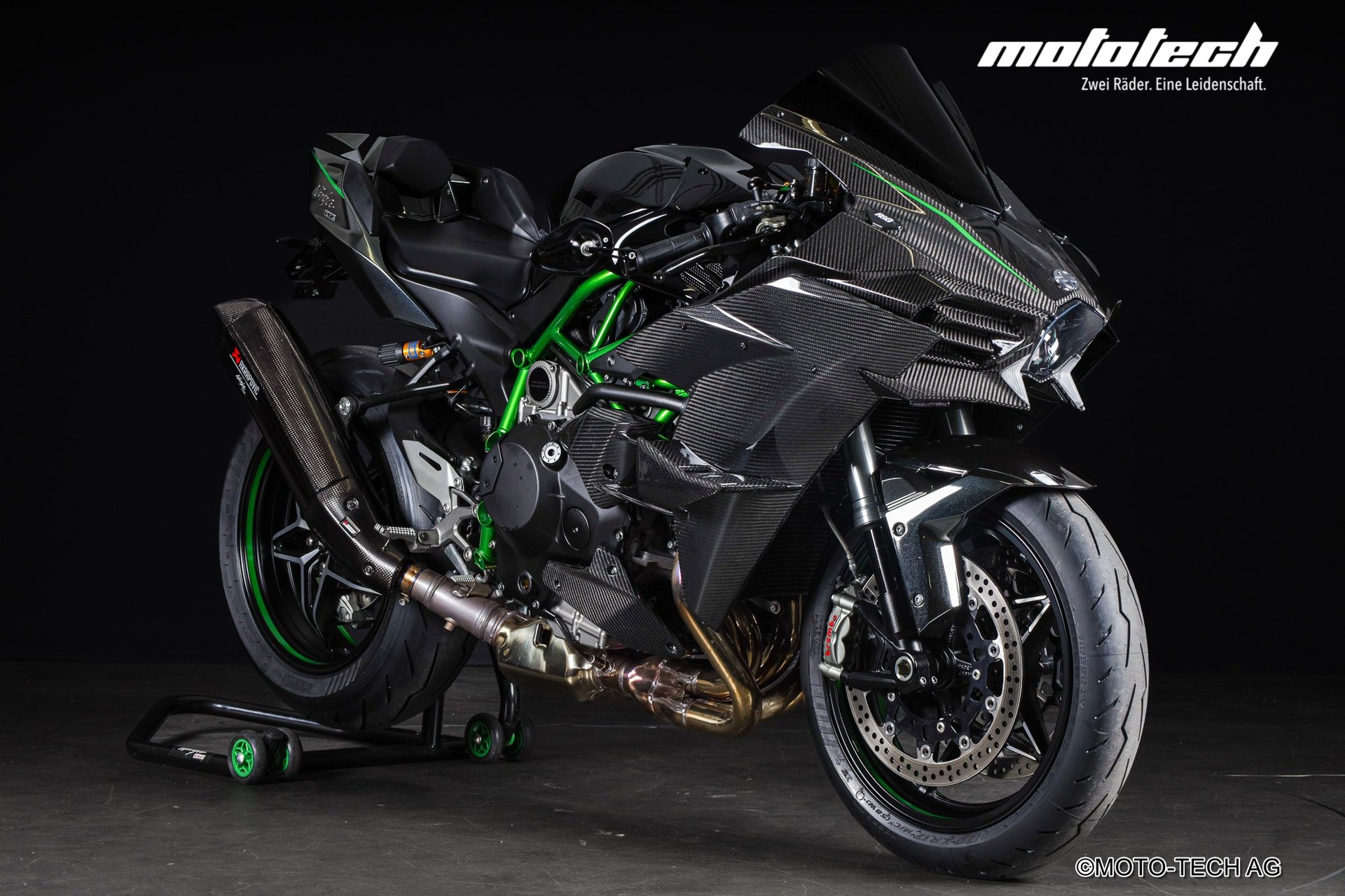 KAWASAKI Ninja H2 Carbon ABS AKRAPOVIC-image-0