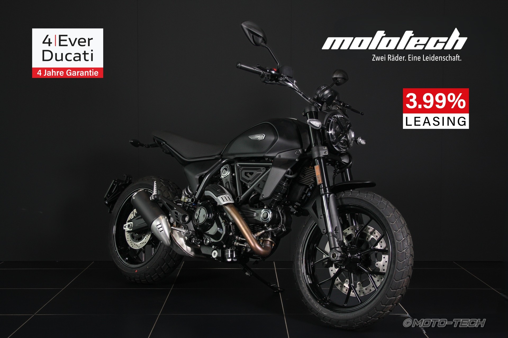 DUCATI Scrambler 803 Icon Dark (35kW) / 4 JAHRE GARANTIE-image-0
