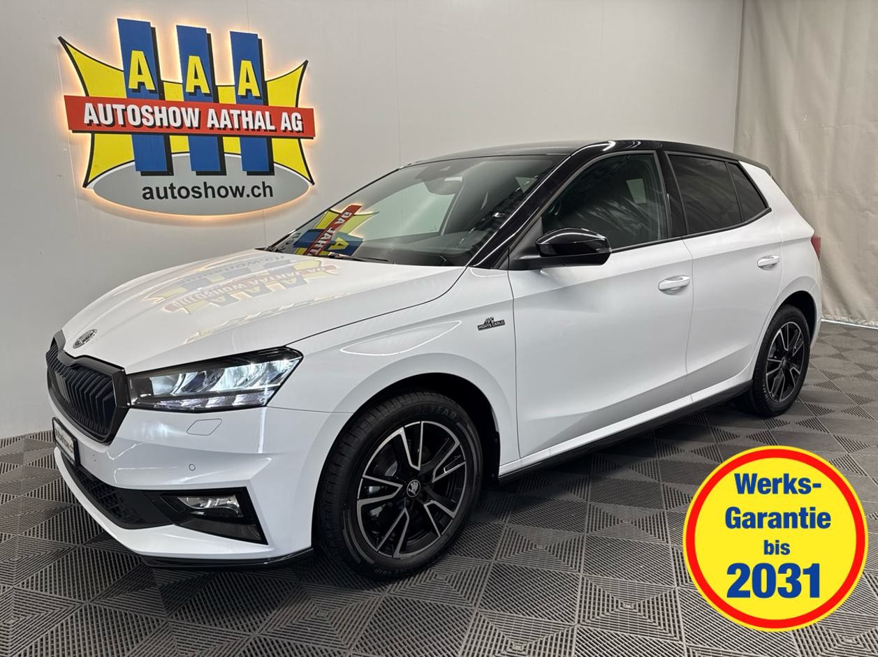 SKODA Fabia 1.5 TSI Monte Carlo DSG