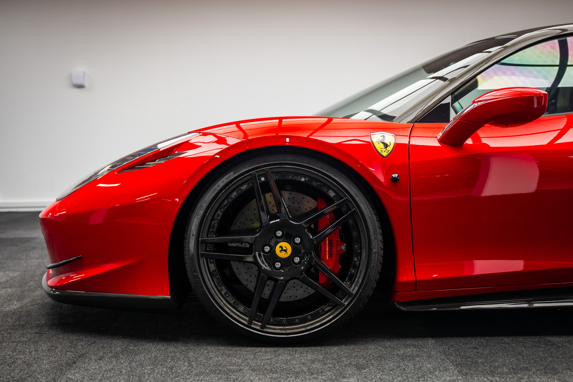 FERRARI 458 * FULL NOVITEC * FULL CARBON * 12500KM * FRISCH AB FERRARI SERVICE *-showroom-element-1