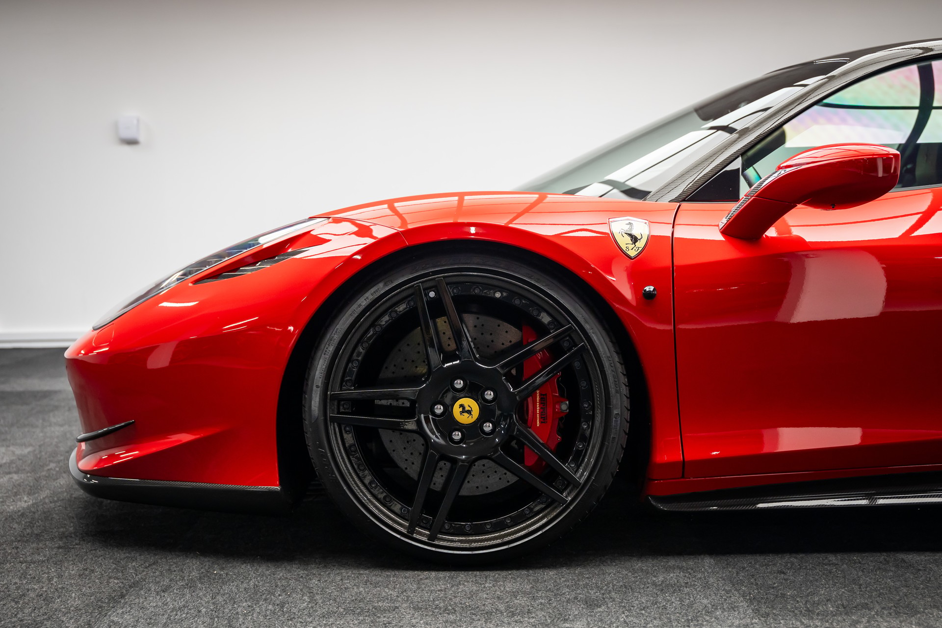 FERRARI 458 * FULL NOVITEC * FULL CARBON * 12500KM * FRISCH AB FERRARI SERVICE *-showroom-element-1
