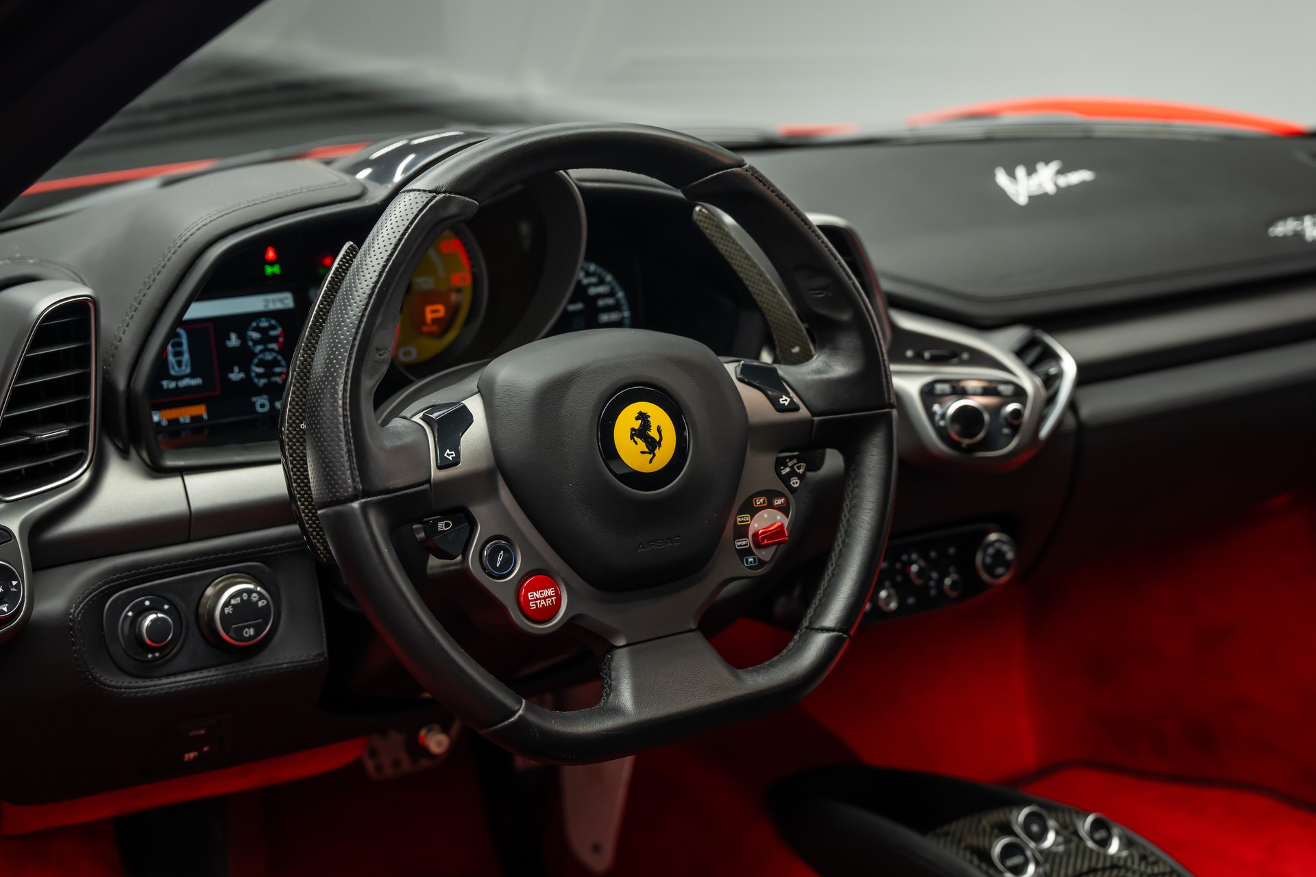 FERRARI 458 * FULL NOVITEC * FULL CARBON * 12500KM * FRISCH AB FERRARI SERVICE *-image-26