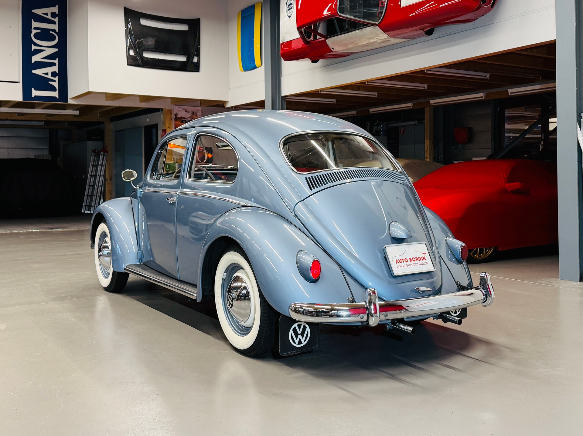 VW Käfer 113 1957 "Zwitter" mit Winker-Blinker & originales Filmauto aus „Der Fall Vera Brühne“ | Deutscher Spielfilm-image-6