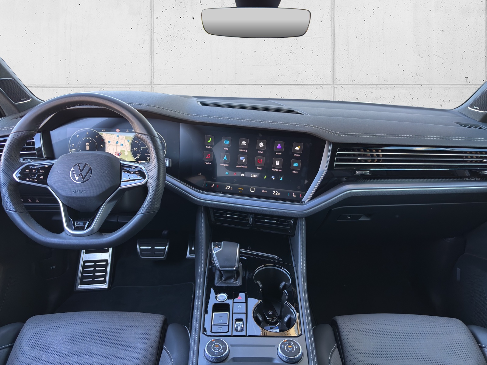 VW New Touareg 3.0 TDI R-Line Tiptronic mit AHK, Luftfahrwek, Allradlenkung & Winterräder-image-11