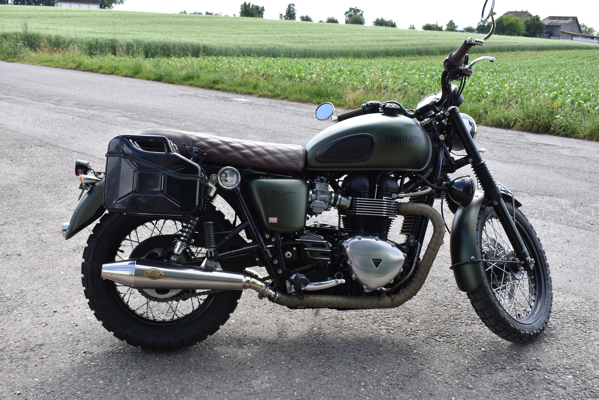 TRIUMPH Bonneville T 100 Steve McQueen Limited Edition-image-3