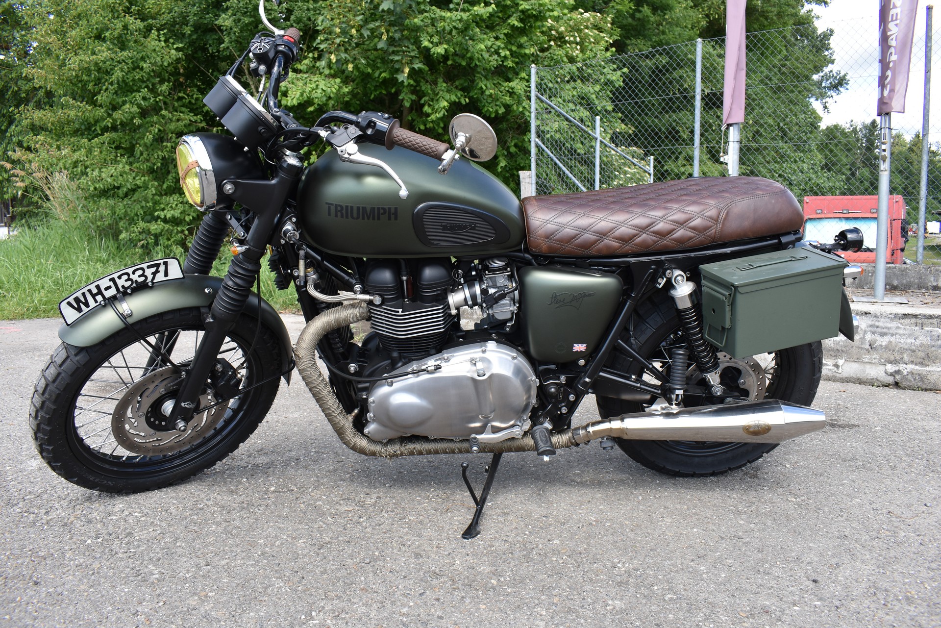 TRIUMPH Bonneville T 100 Steve McQueen Limited Edition-image-6