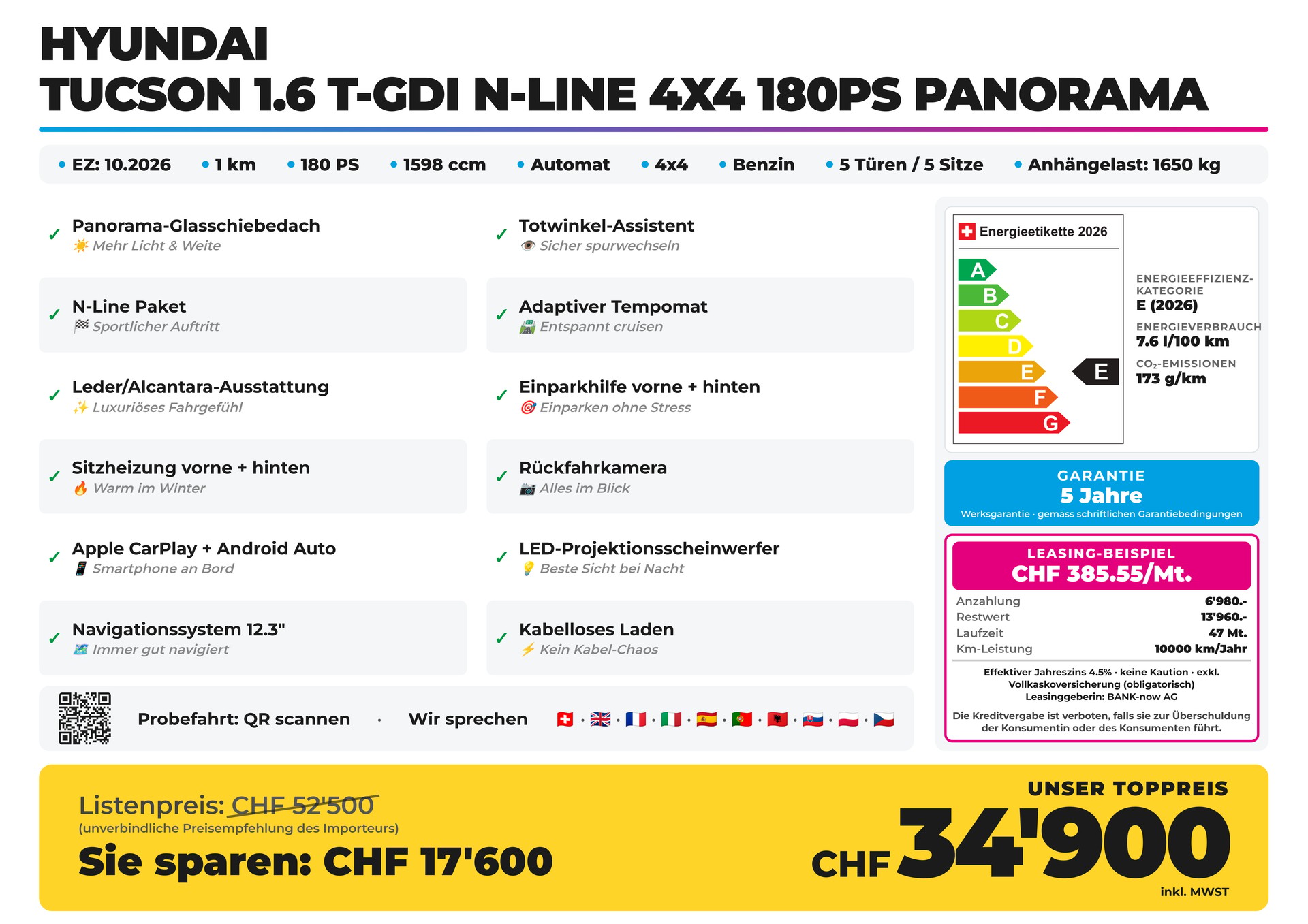 HYUNDAI Tucson 1.6 T-GDI N-Line 4x4 180PS Panorama-showroom-element-1