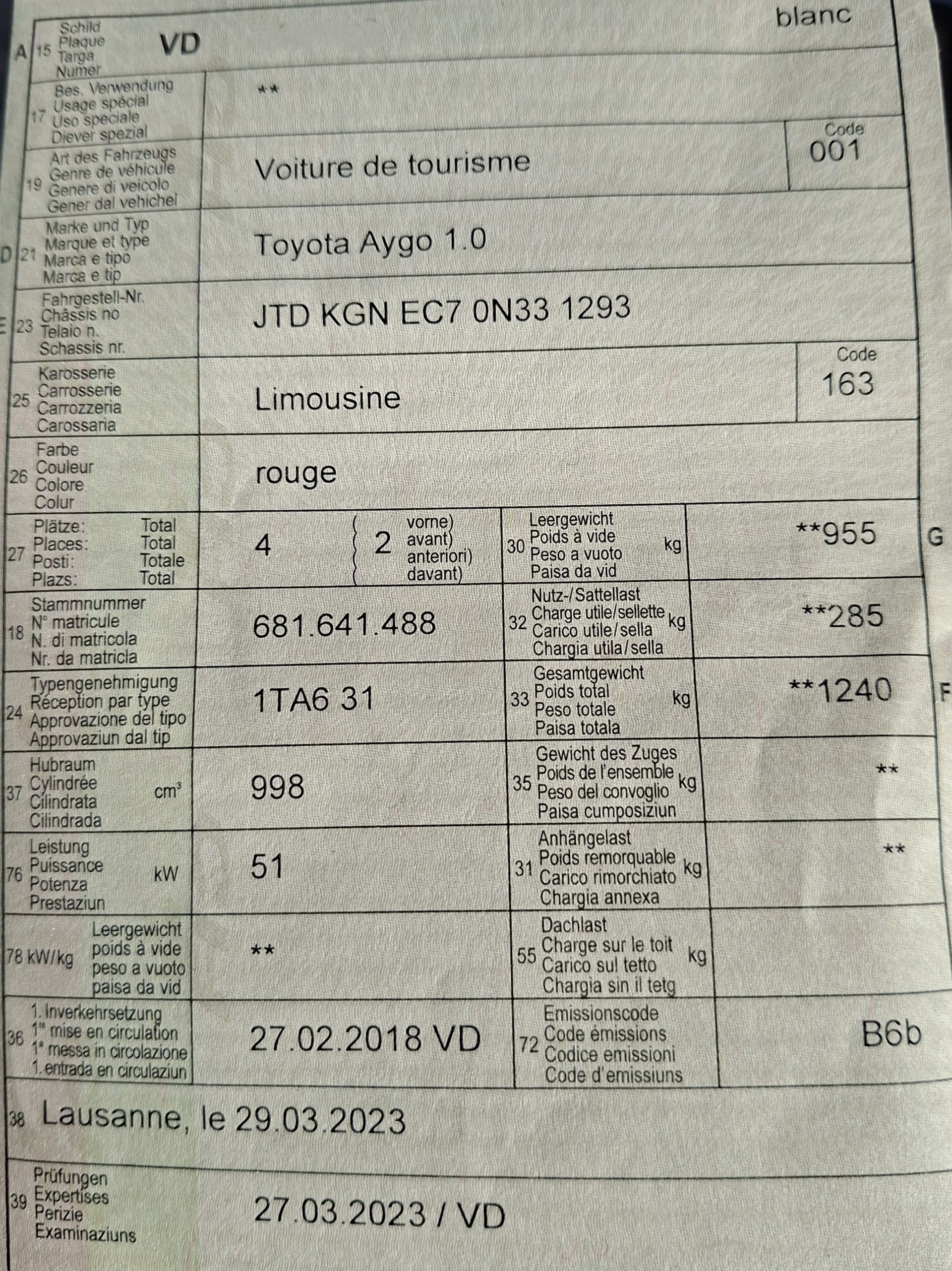 TOYOTA Aygo 1.0 VVT-i Trend, 5 portes automatique-image-7