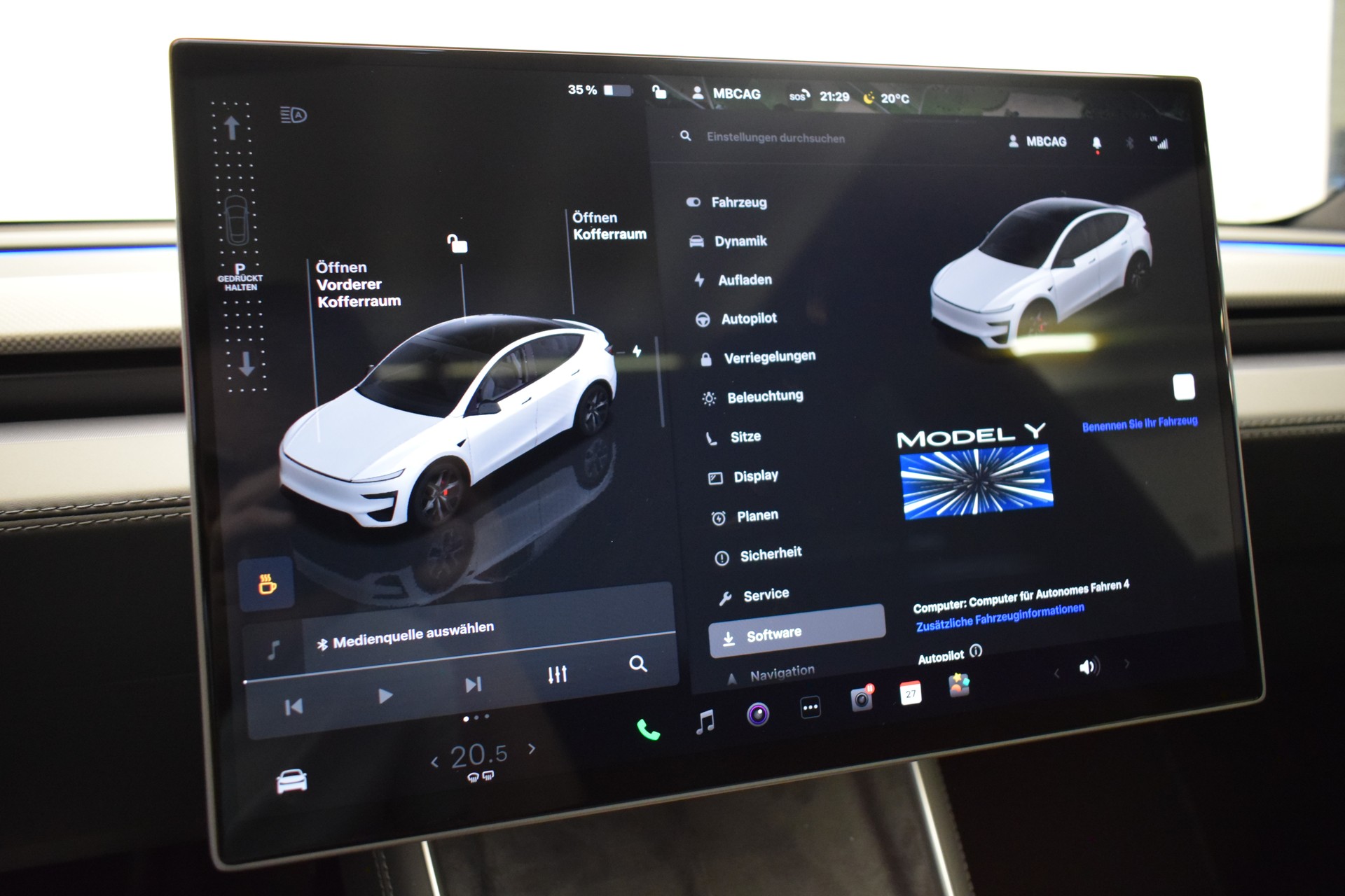 TESLA Model Y Performance AWD 626PS, 21 Zoll, Carbon, Made in Berlin-image-20
